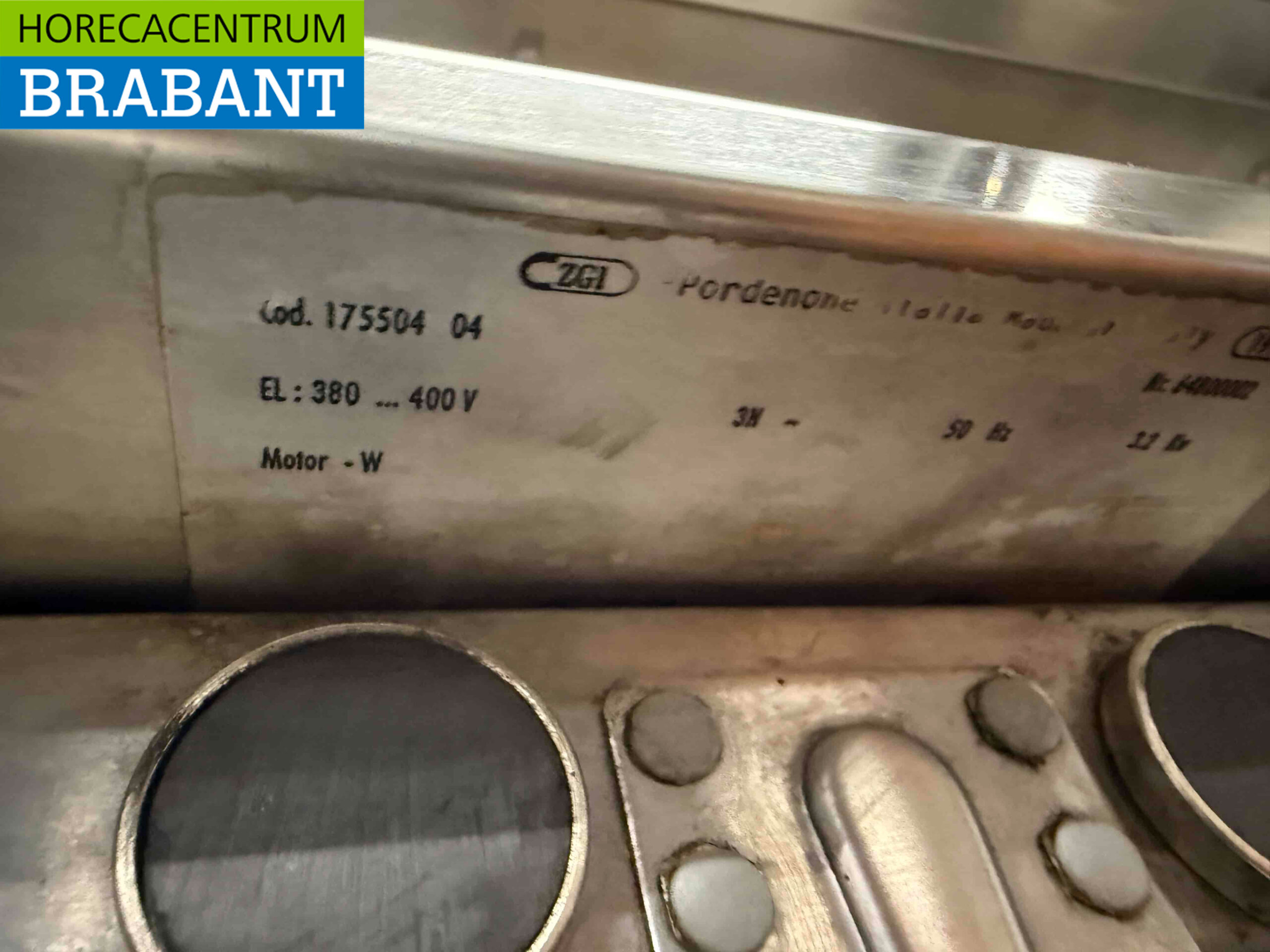 RVS Alpeninox Bain Marie 4 x 1/1 GN 400V 140 cm Horeca - Afbeelding 5