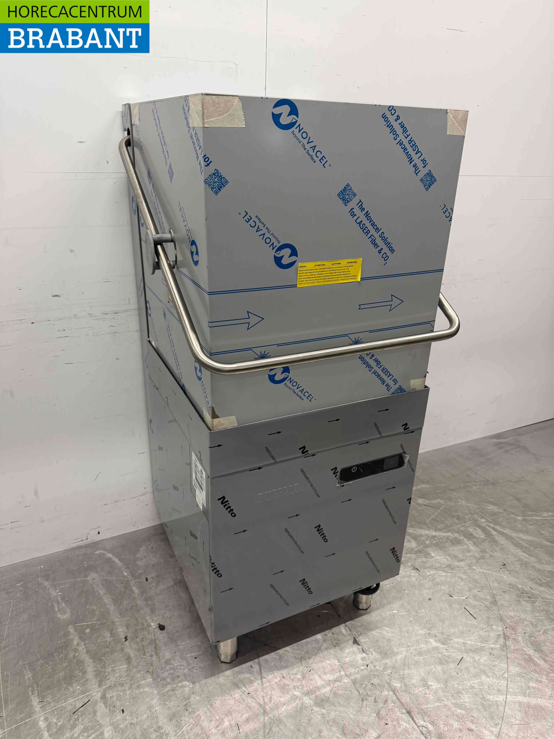 RVS Buffalo DN975 Doorschuifvaatwasser met afvoerpomp 400V Horeca - Afbeelding 2