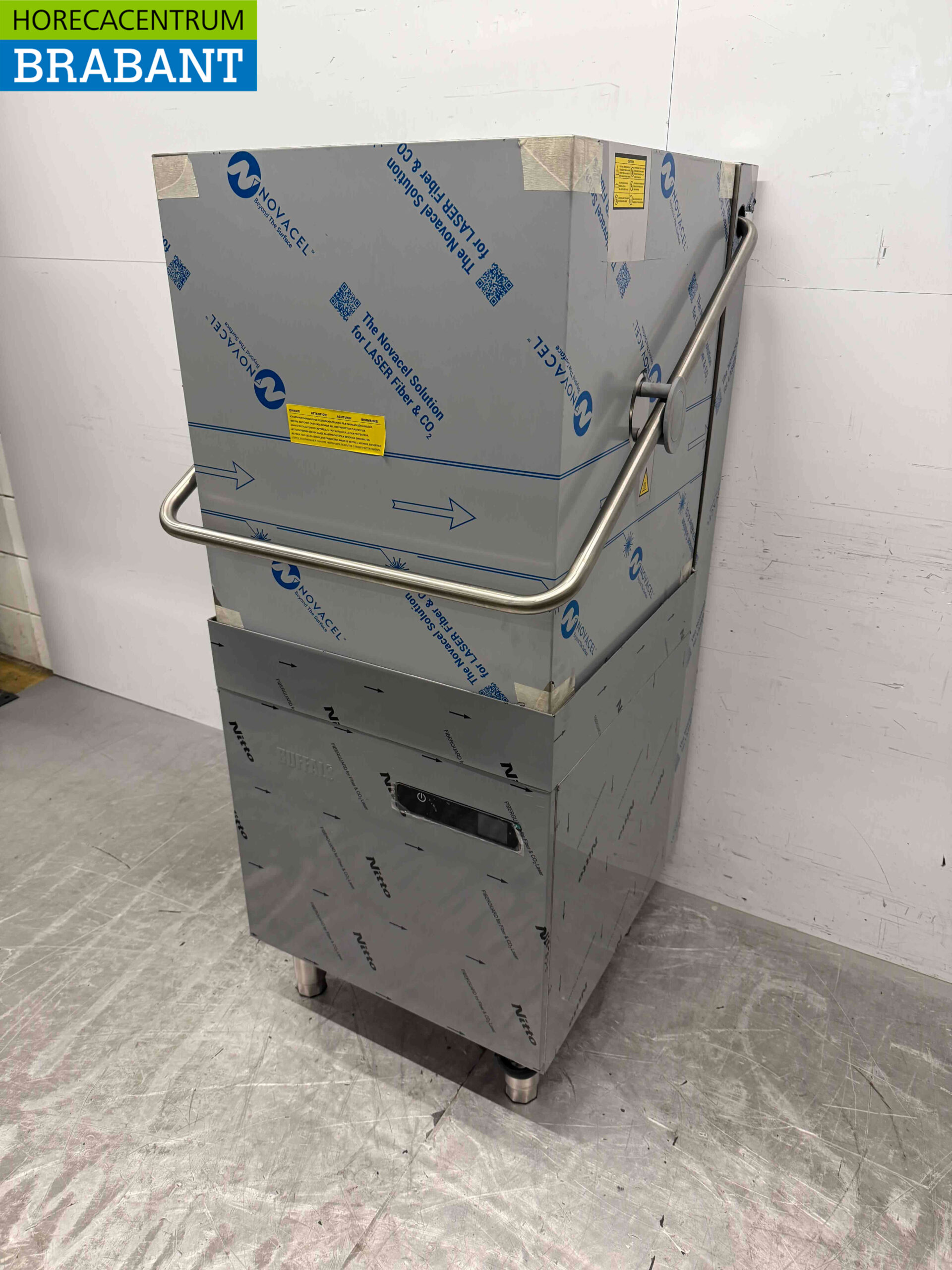 RVS Buffalo DN975 Doorschuifvaatwasser met afvoerpomp 400V Horeca - Afbeelding 3