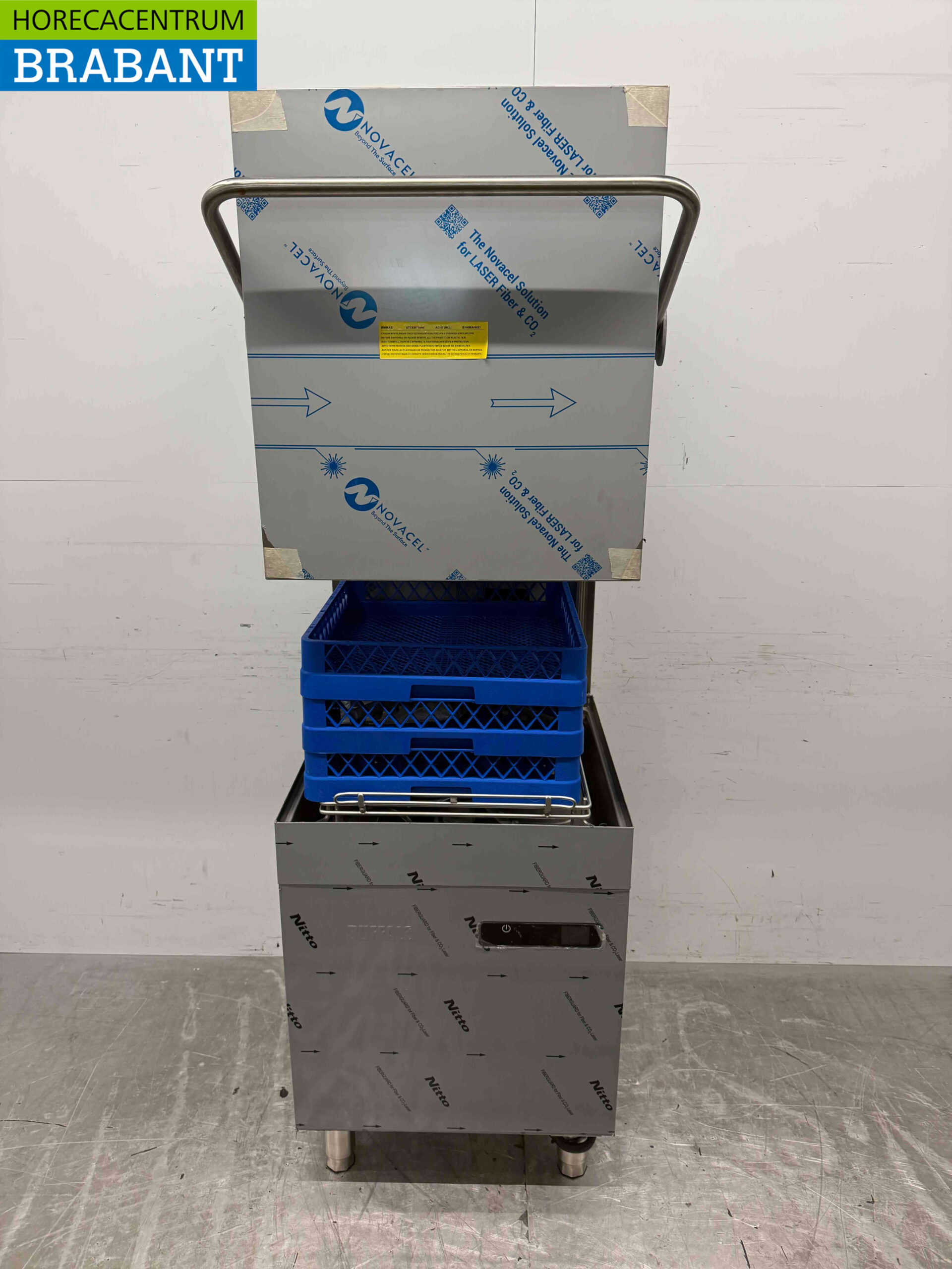 RVS Buffalo DN975 Doorschuifvaatwasser met afvoerpomp 400V Horeca - Afbeelding 4