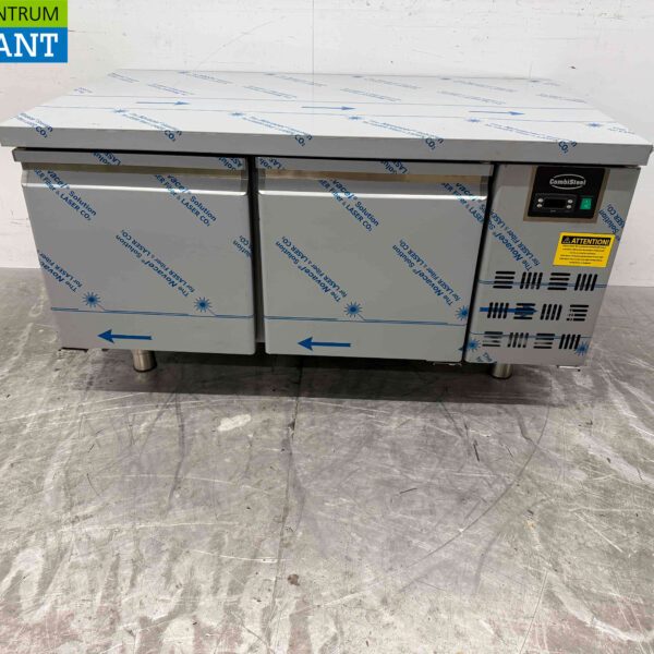 RVS Combisteel Koelwerkbank Laag model 2 deuren 120 cm 230V Horeca