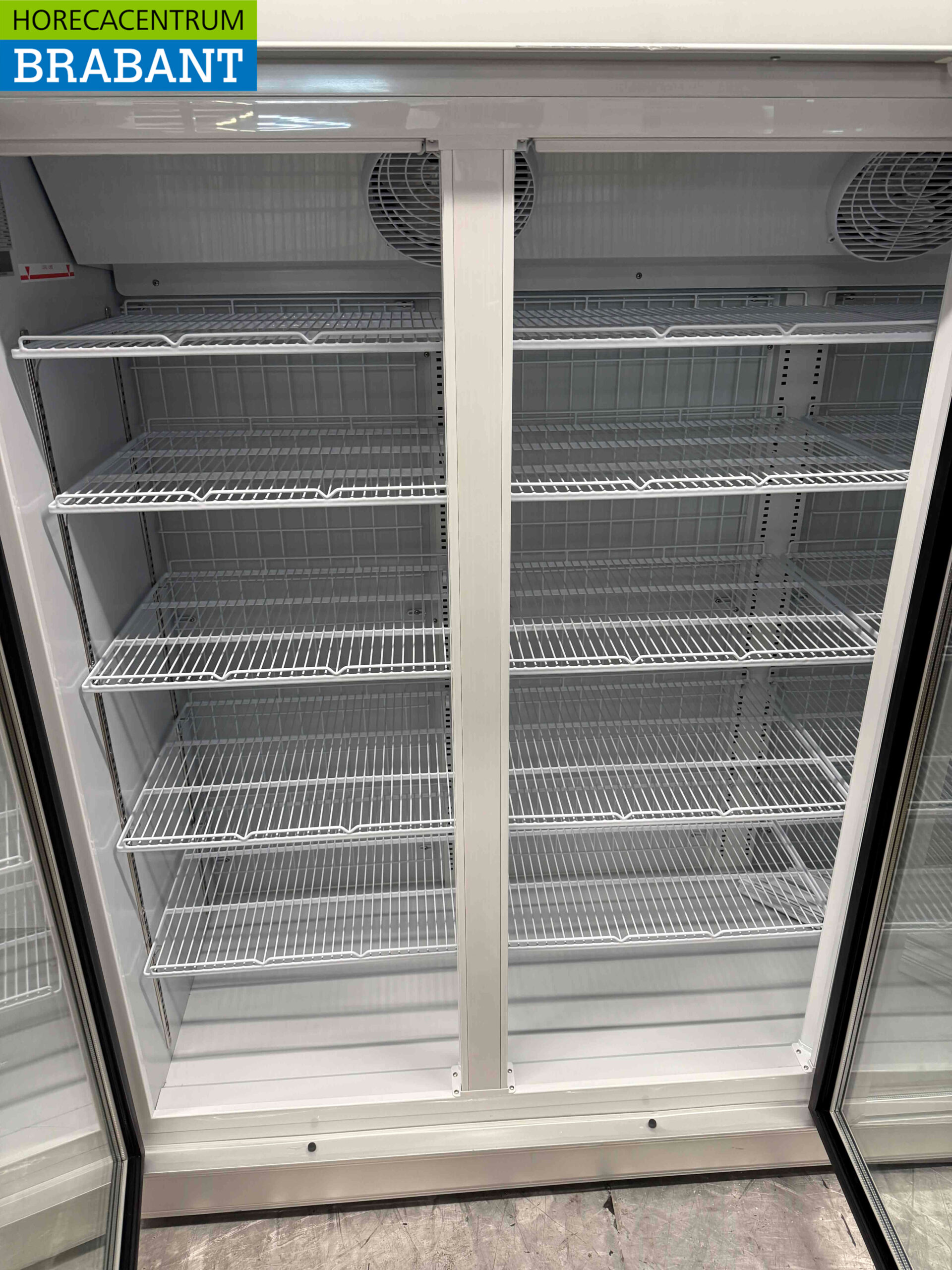 Combisteel Glasdeur Vriezer Vrieskast 1530 liter 230V Horeca - Afbeelding 4