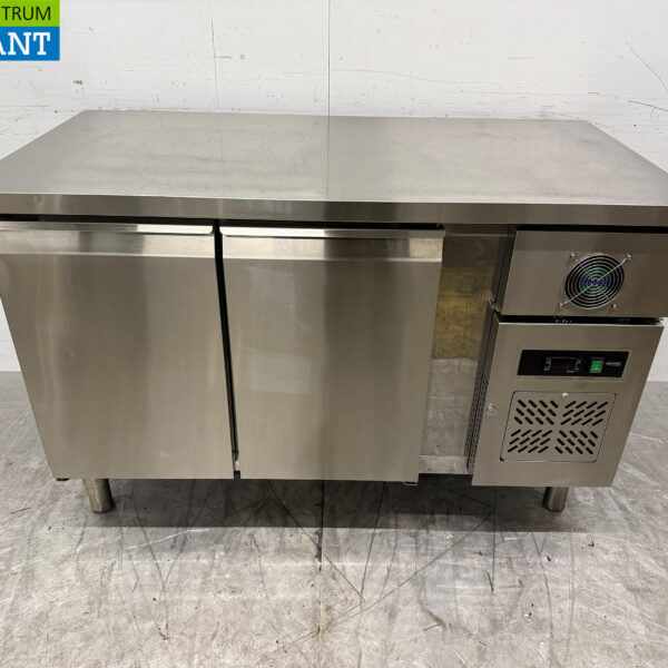 RVS Ecofrost Vrieswerkbank 2 deuren 136 cm 230V Horeca