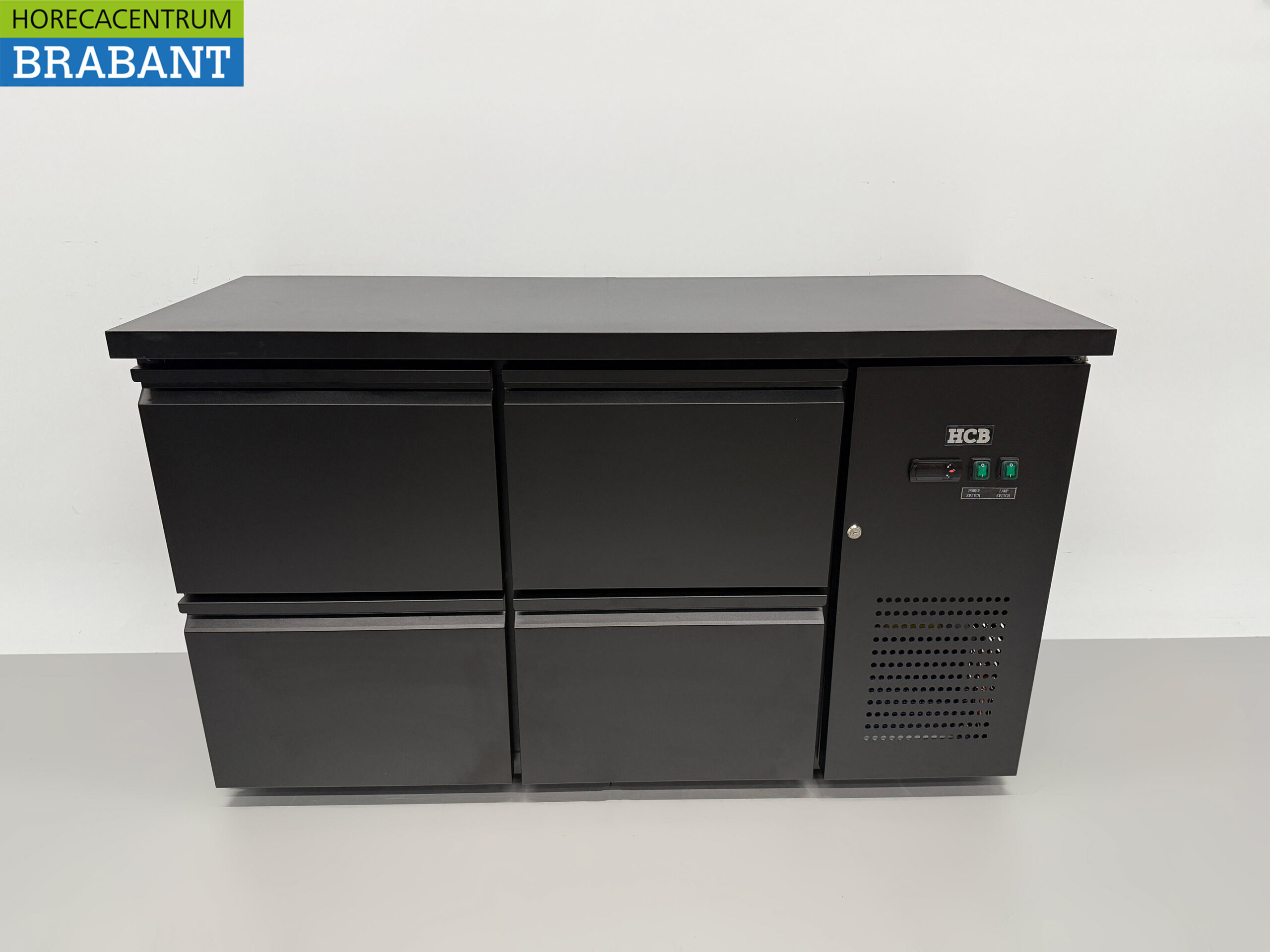 HCB Backbar Barkoeling 4 laden 280 liter 146,5 cm 230V Horeca