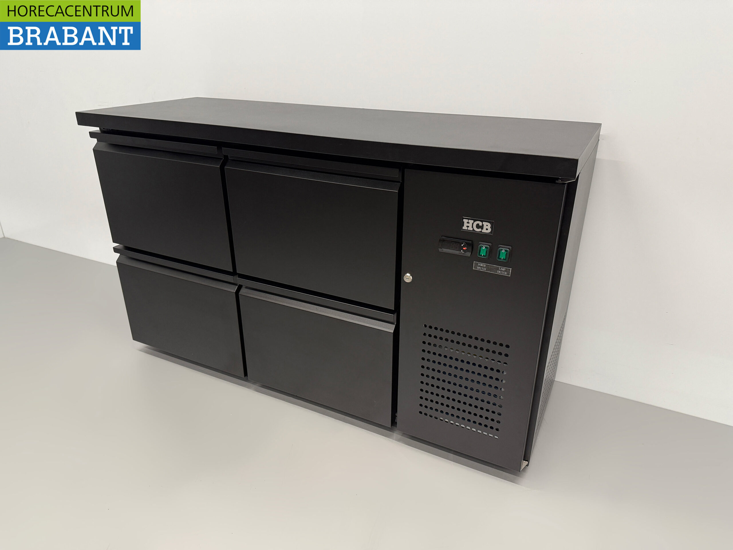 HCB Backbar Barkoeling 4 laden 280 liter 146,5 cm 230V Horeca - Afbeelding 2