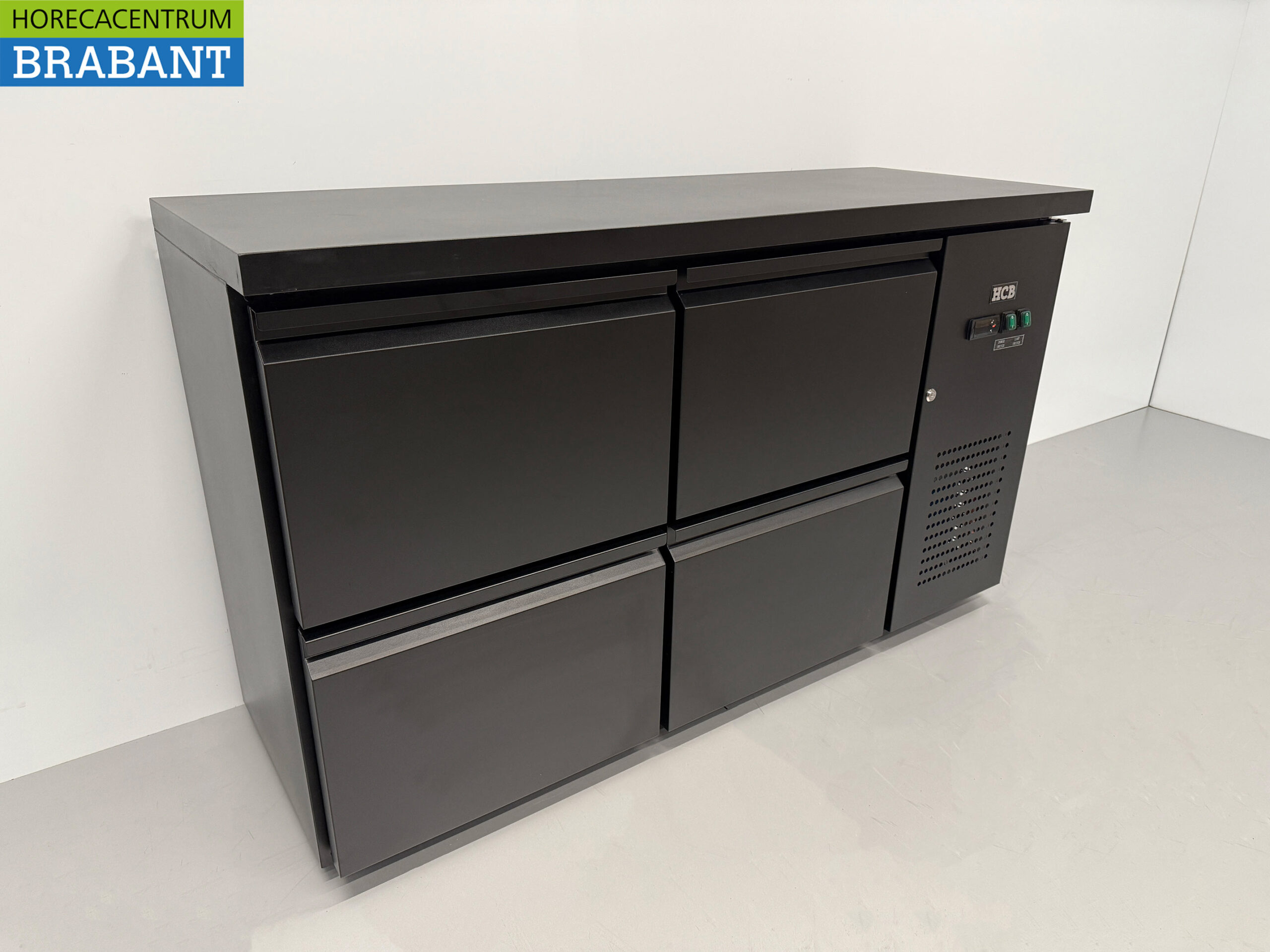 HCB Backbar Barkoeling 4 laden 280 liter 146,5 cm 230V Horeca - Afbeelding 3