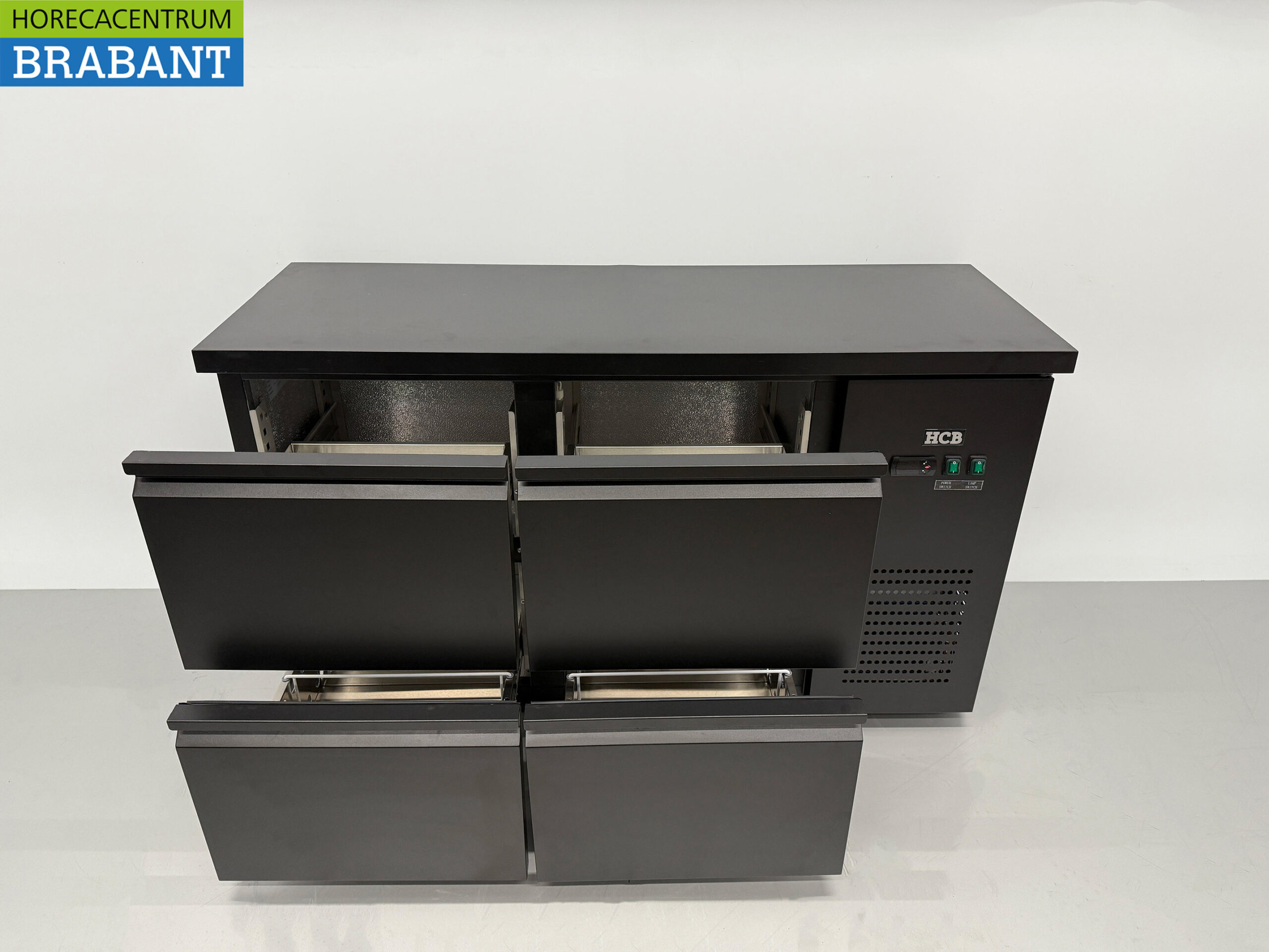 HCB Backbar Barkoeling 4 laden 280 liter 146,5 cm 230V Horeca - Afbeelding 4