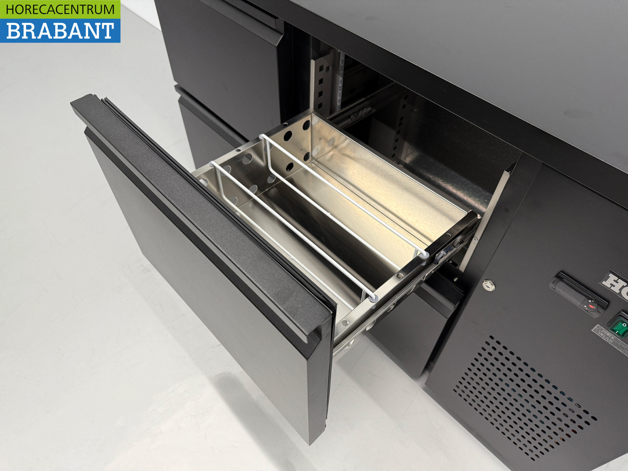HCB Backbar Barkoeling 4 laden 280 liter 146,5 cm 230V Horeca - Afbeelding 5