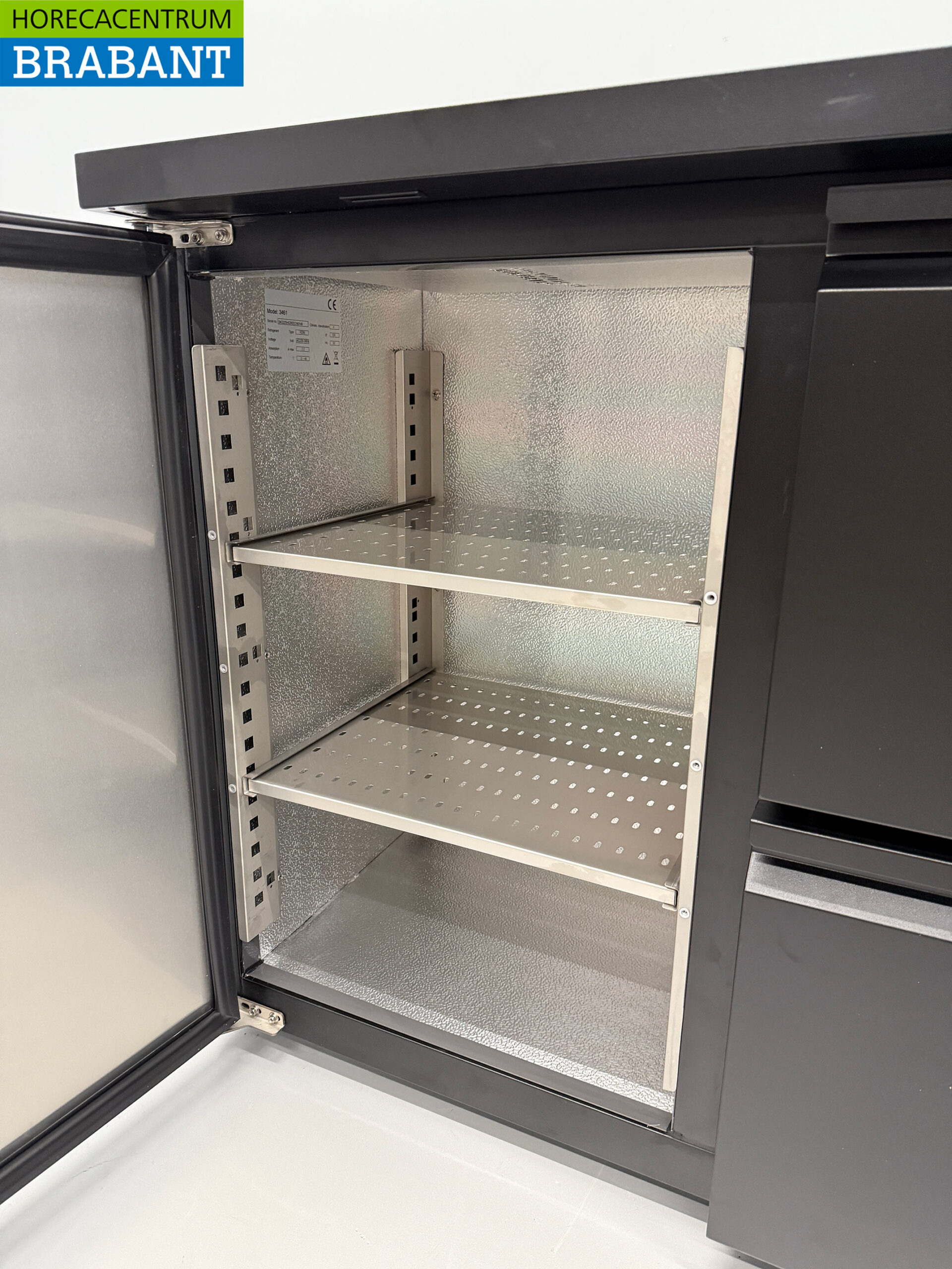 HCB Backbar Barkoeling 1 deur en 4 laden 425 liter 200,5 cm 230V Horeca - Afbeelding 6