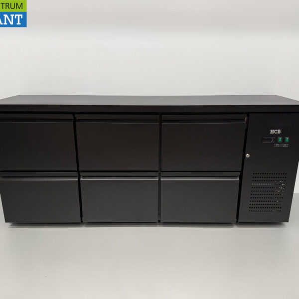 HCB Backbar Barkoeling 6 laden 425 liter 200,5 cm 230V Horeca