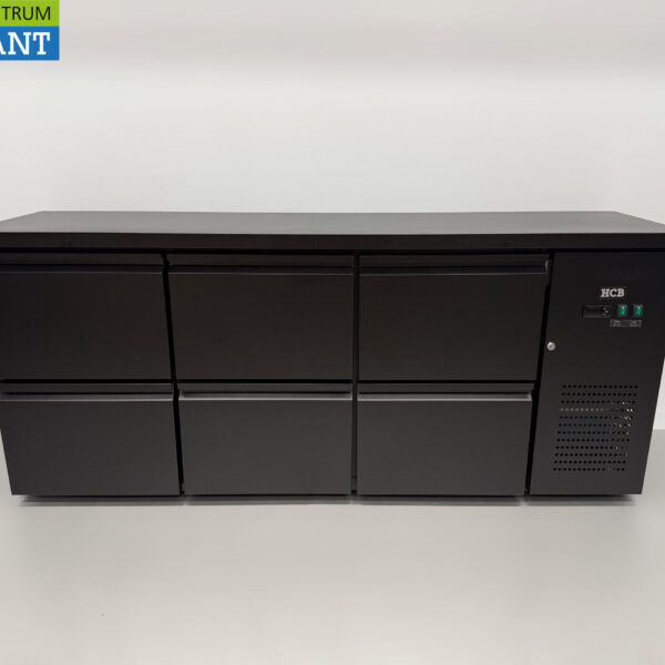 HCB Backbar Barkoeling 6 laden 425 liter 200,5 cm 230V Horeca