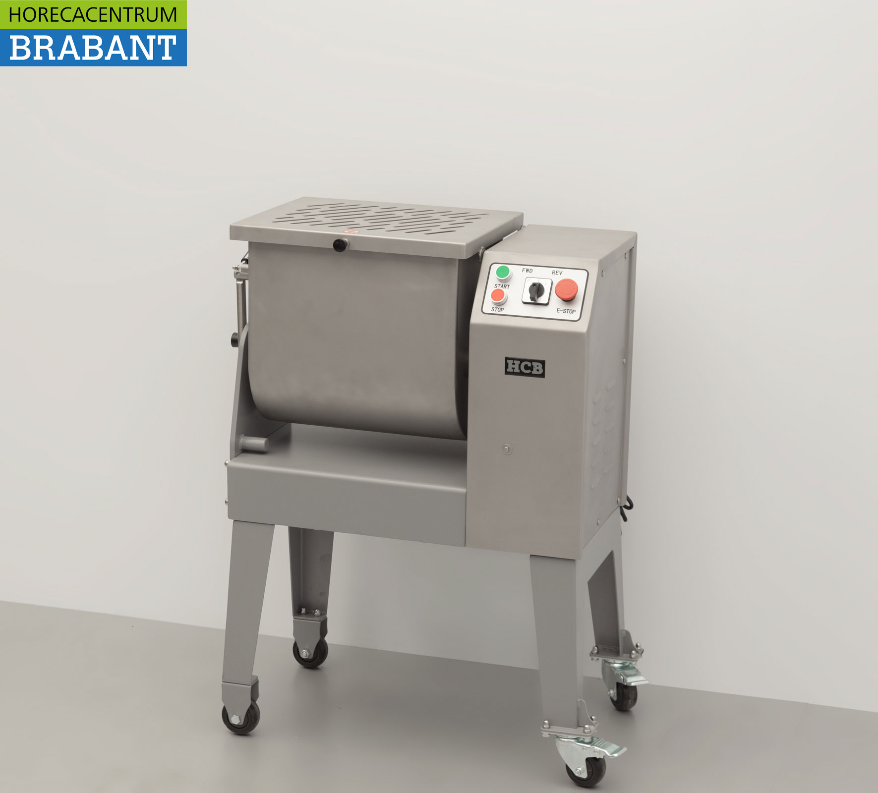 HCB RVS Vleesmenger vleesmixer tumbler marinator 40 liter Horeca - Afbeelding 2