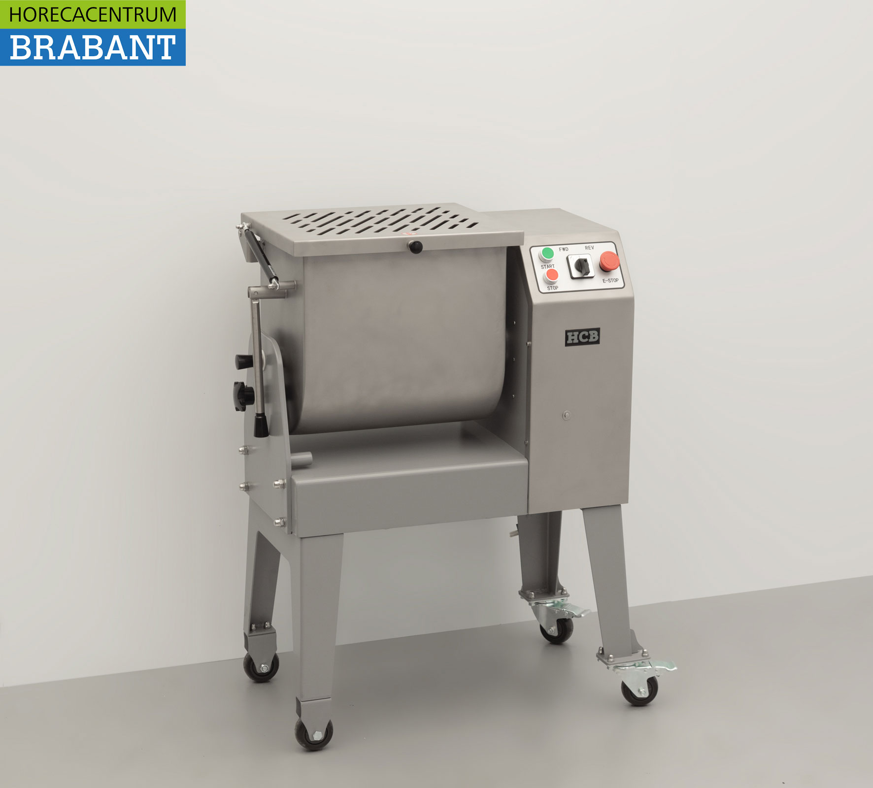 HCB RVS Vleesmenger vleesmixer tumbler marinator 40 liter Horeca - Afbeelding 3