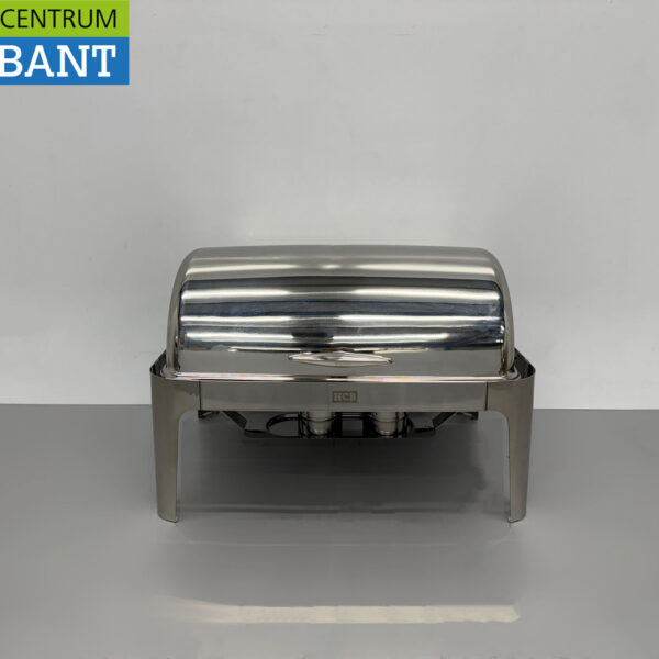 HCB Chafing Dish Rolltop RVS – 9 liter – 1/1 GN Horeca