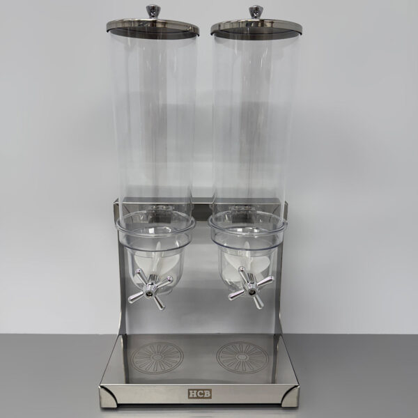 RVS Granendispenser – 2 x 3,5 liter – HCB – Horeca