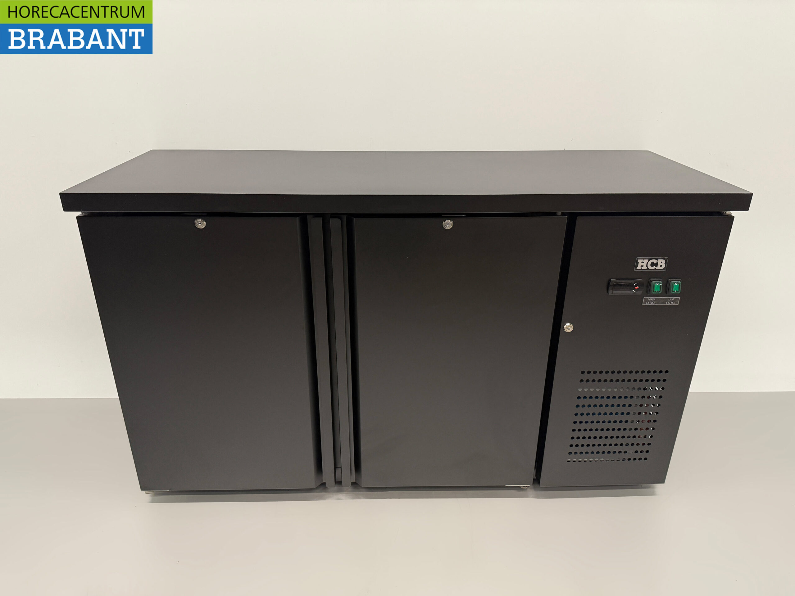 HCB Backbar Barkoeling 2 deuren 280 liter 146,5 cm 230V Horeca