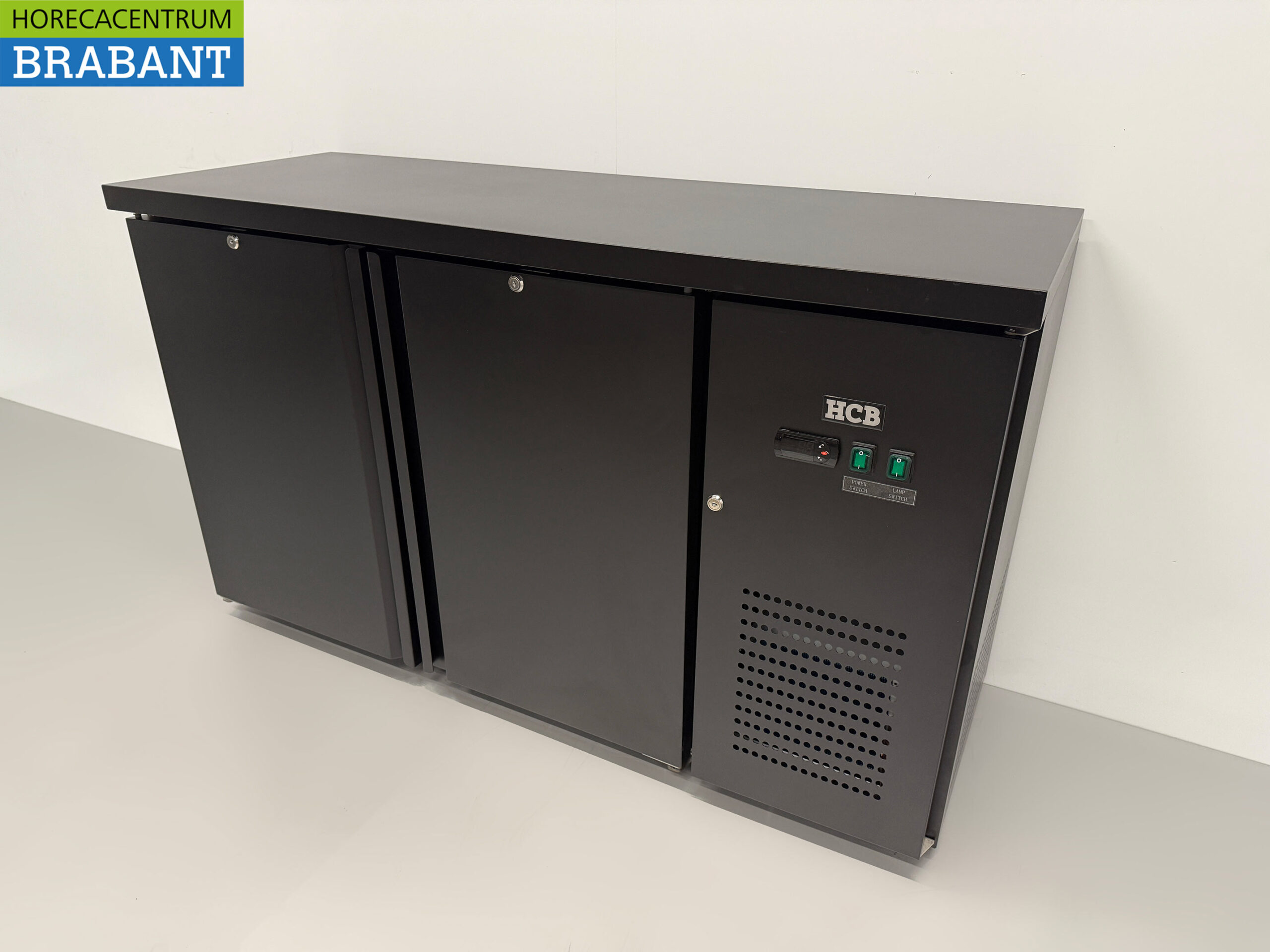 HCB Backbar Barkoeling 2 deuren 280 liter 146,5 cm 230V Horeca - Afbeelding 2