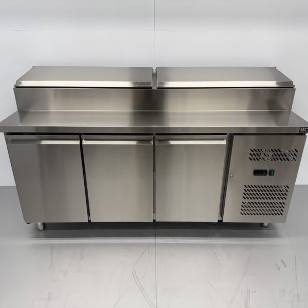RVS HCB Saladette Saladiere Koelwerkbank 179,5 cm 230V Horeca