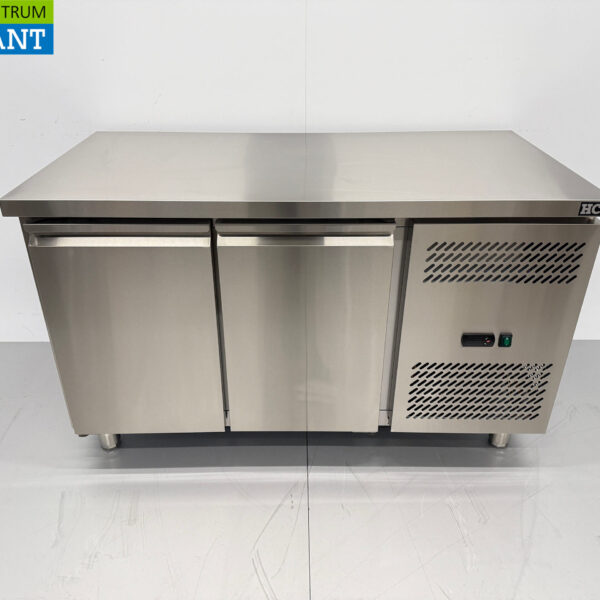 RVS HCB Koelwerkbank 2 deuren 136 cm 230V Horeca