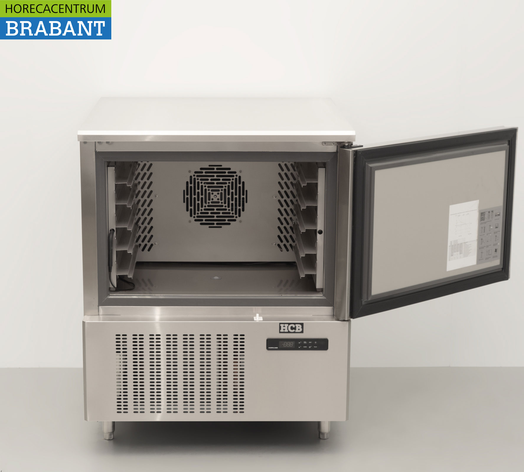 HCB Blastchiller Snelkoeler Shockvriezer 5 x 1/1 GN of 60/40 cm 230V Horeca - Afbeelding 4