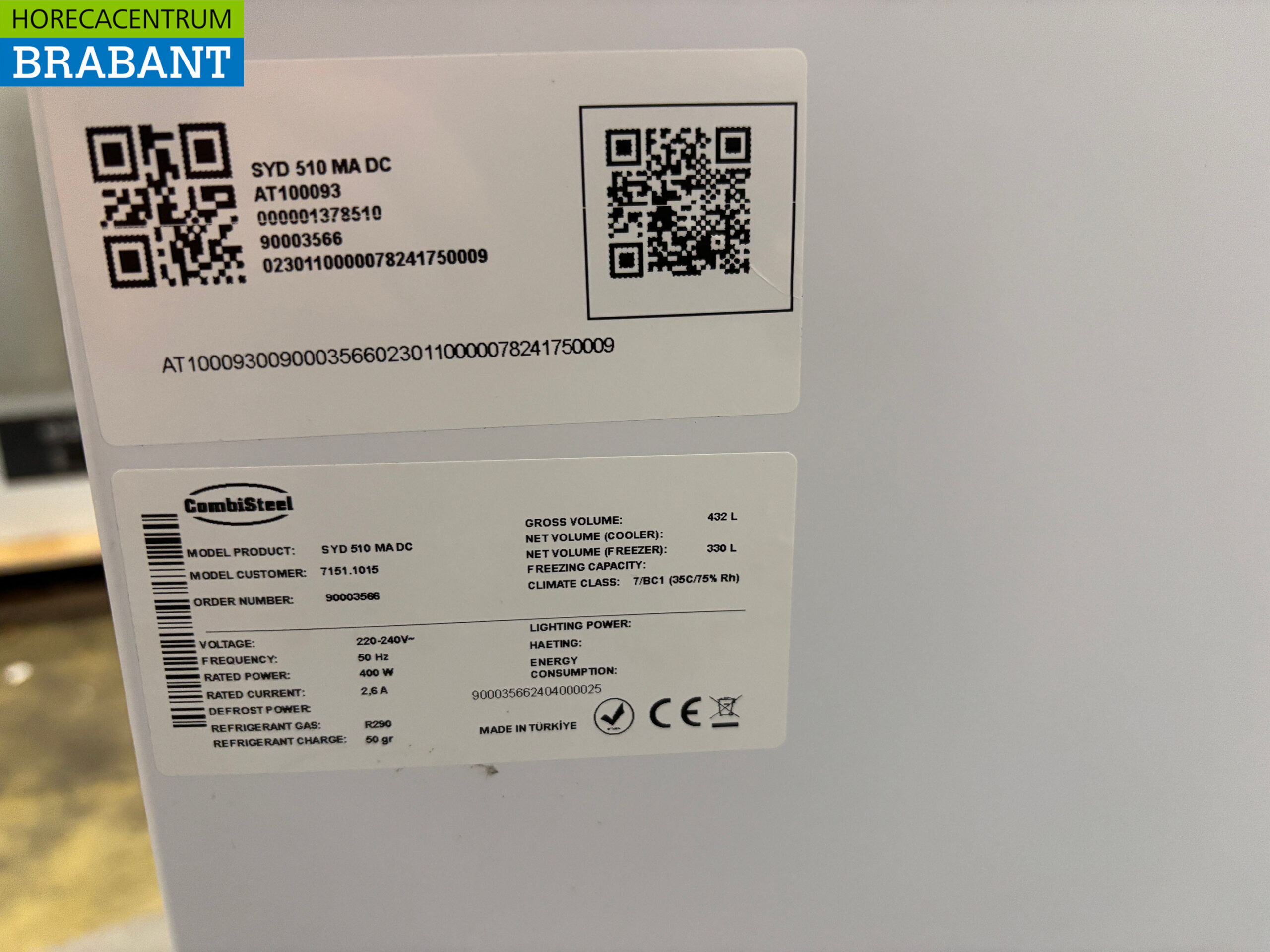 Combisteel Winkelvriezer Vrieskist met glazen schuifdeksels 432 liter 230V Horeca - Afbeelding 4
