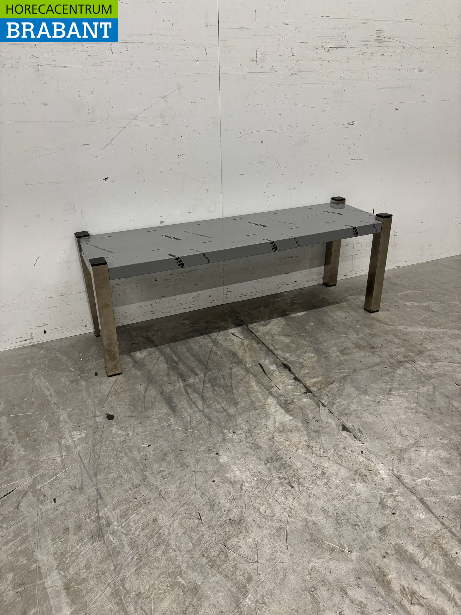 RVS Etagere Brug 100 x 30 x 36 cm Horeca - Afbeelding 3