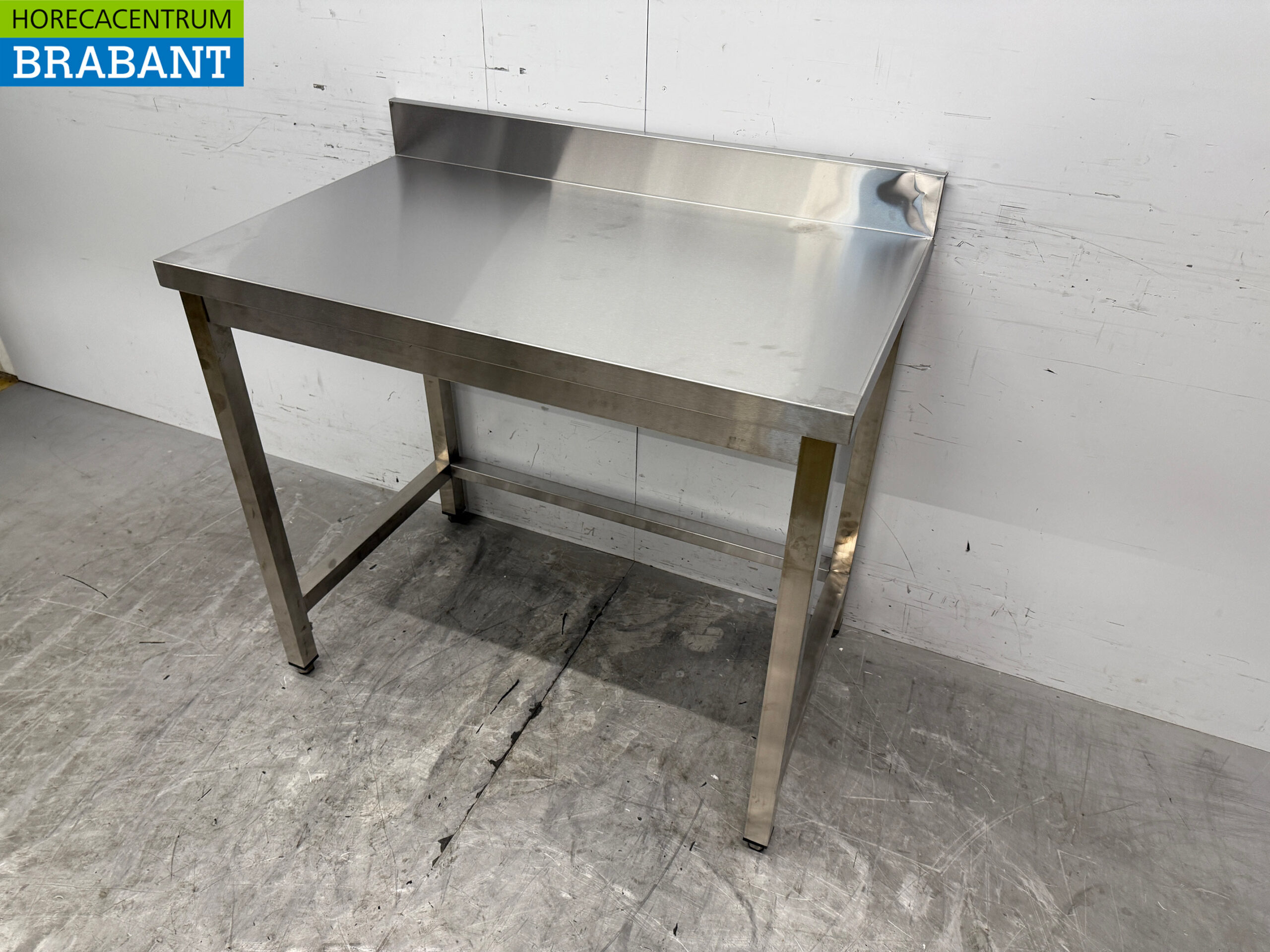 RVS Werktafel 100 x 60 x 85.5 cm Horeca - Afbeelding 2