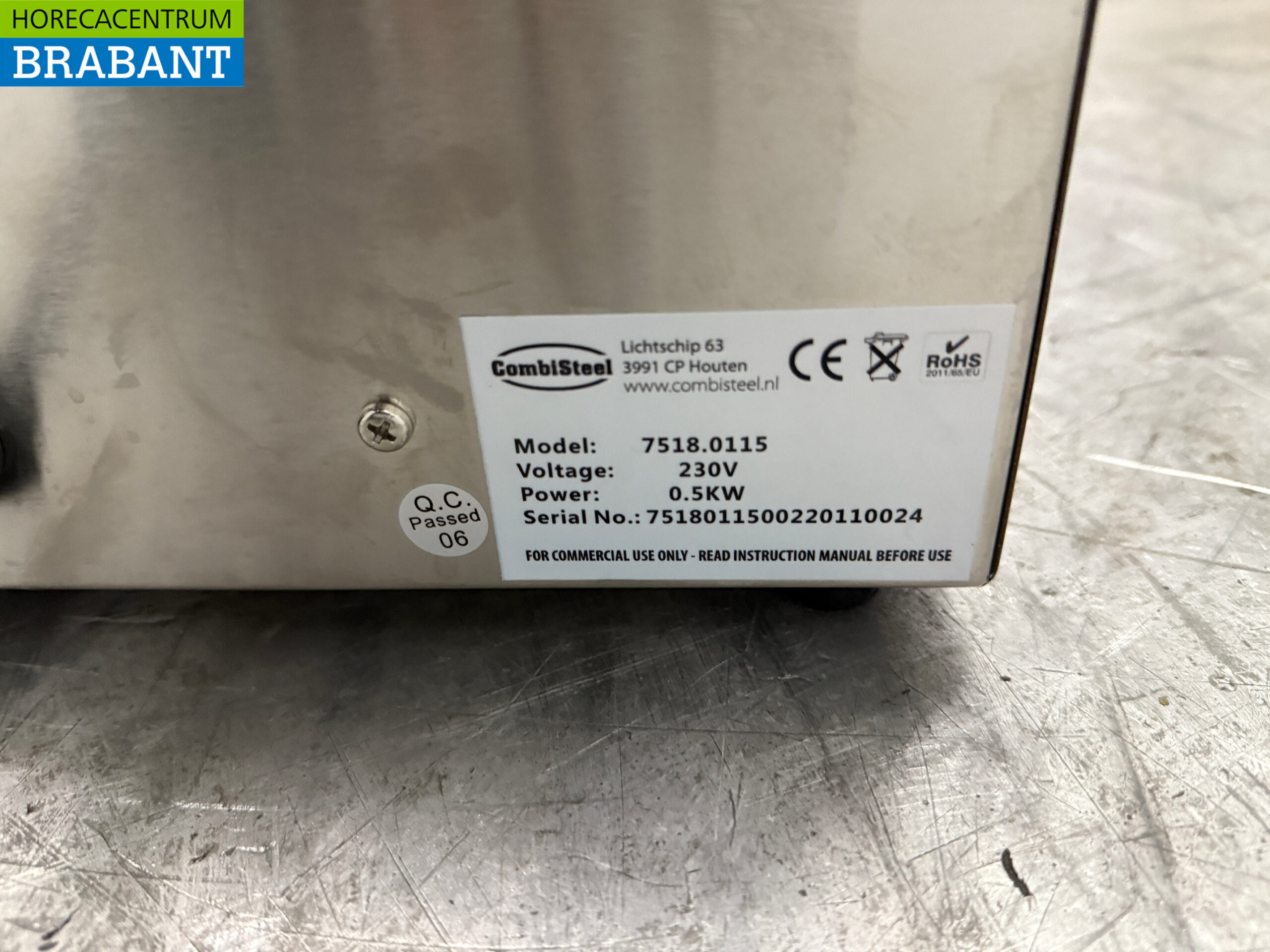 RVS Combisteel Sous Vide 2/3 GN 230V Horeca - Afbeelding 5