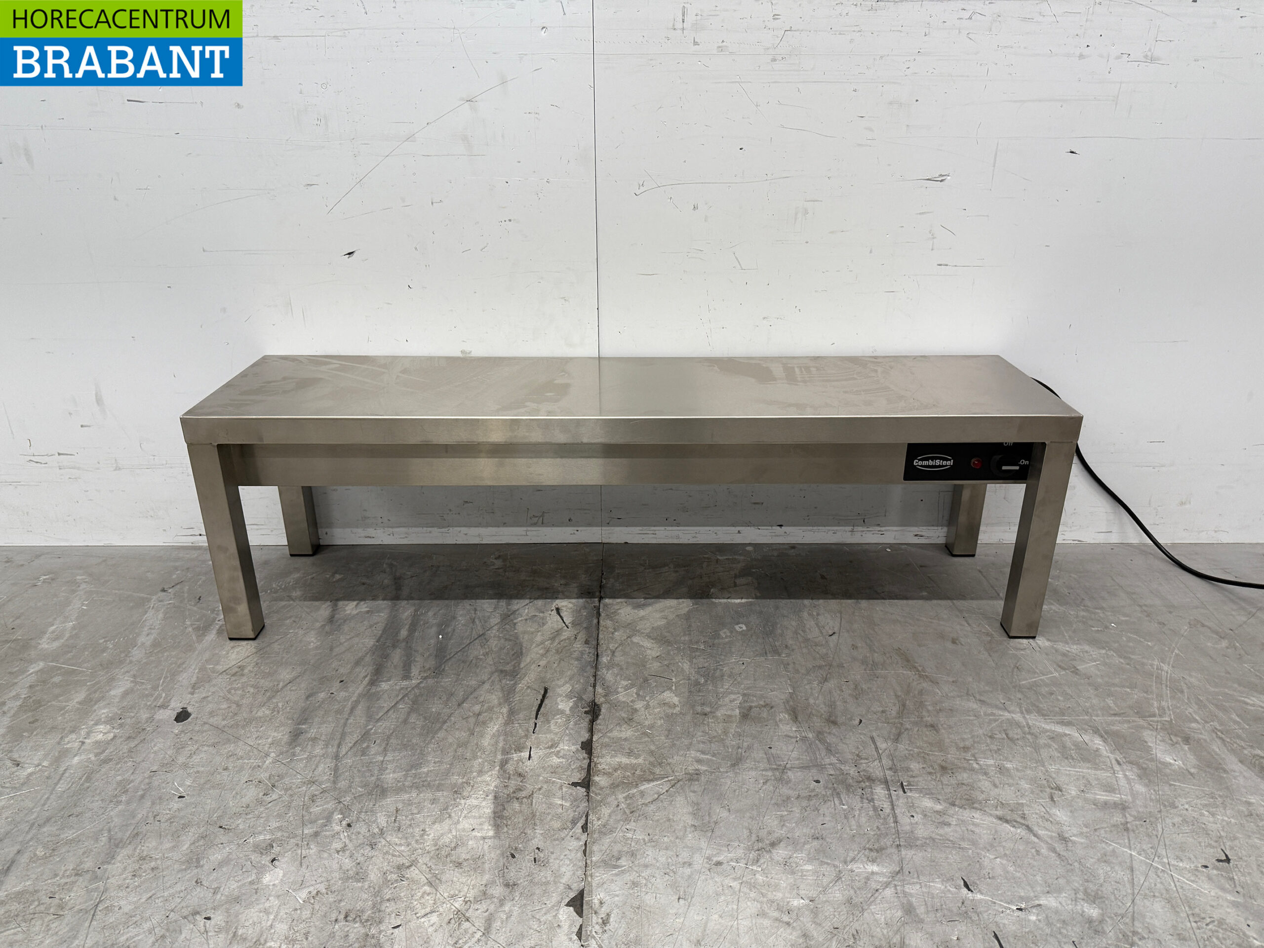 RVS Combisteel Warmtebrug 120 cm 230V Horeca