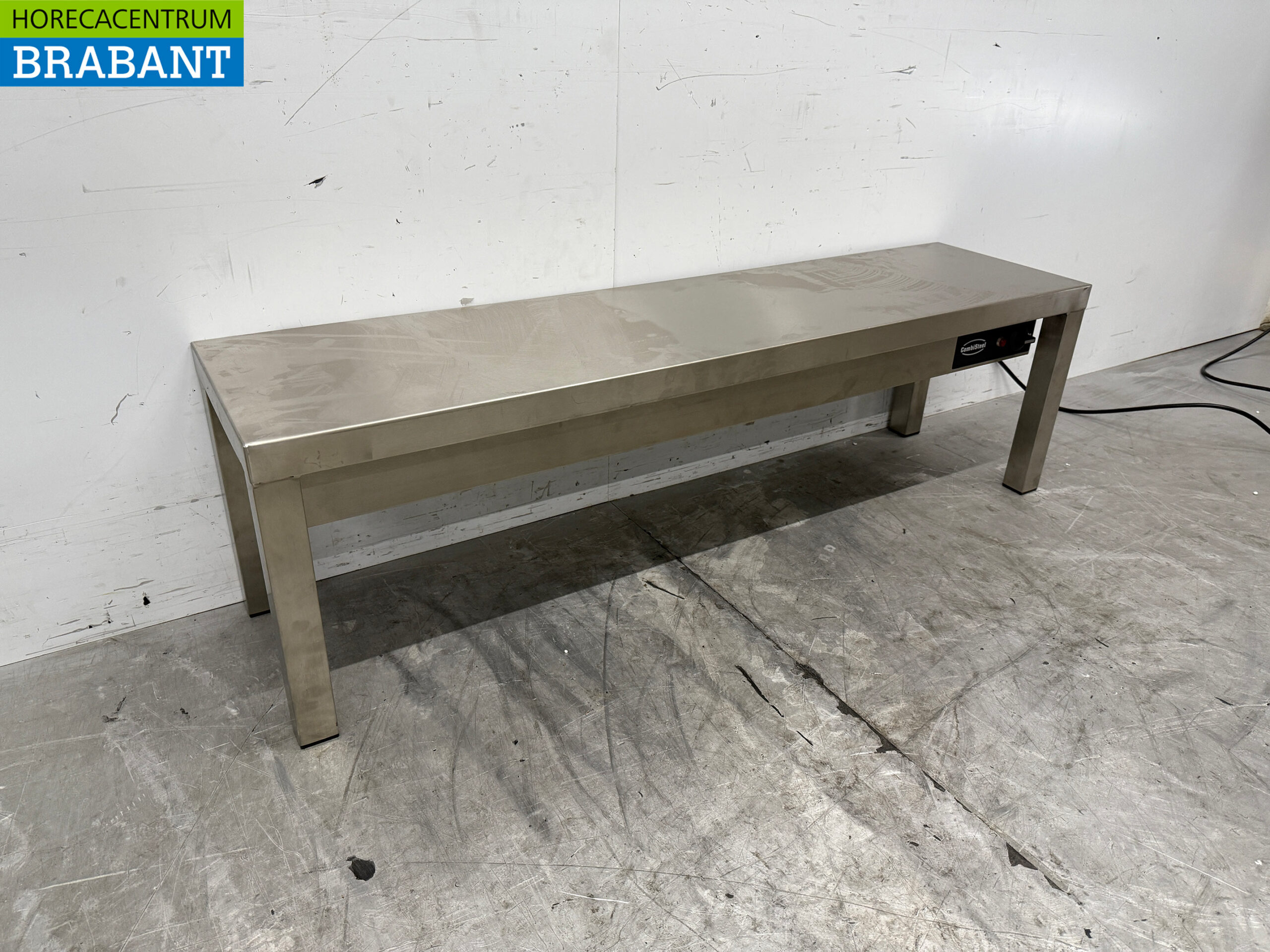 RVS Combisteel Warmtebrug 120 cm 230V Horeca - Afbeelding 3