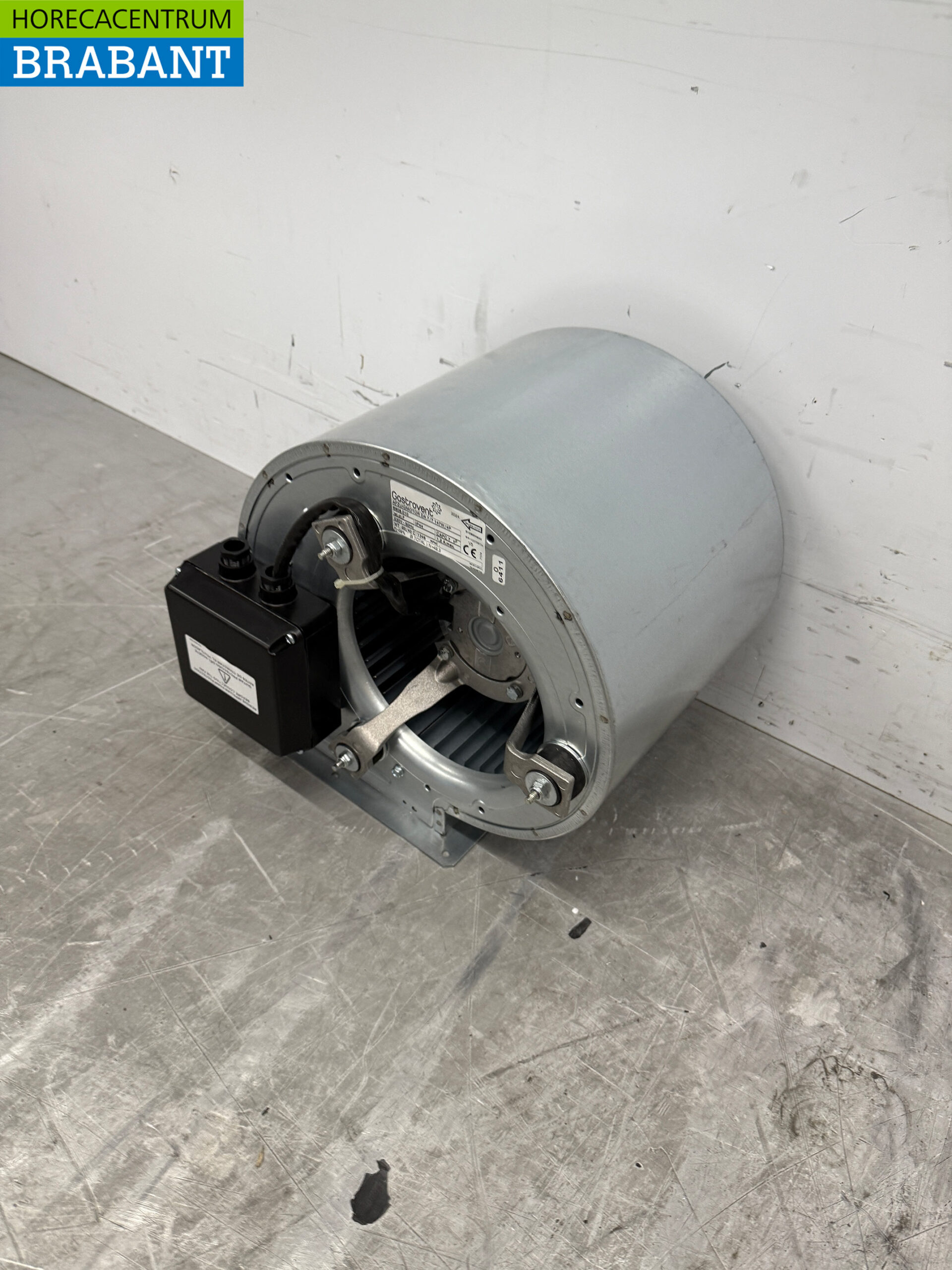 Gastrovent Afzuigmotor Slakkenhuis 1000 m3 230V Horeca - Afbeelding 2