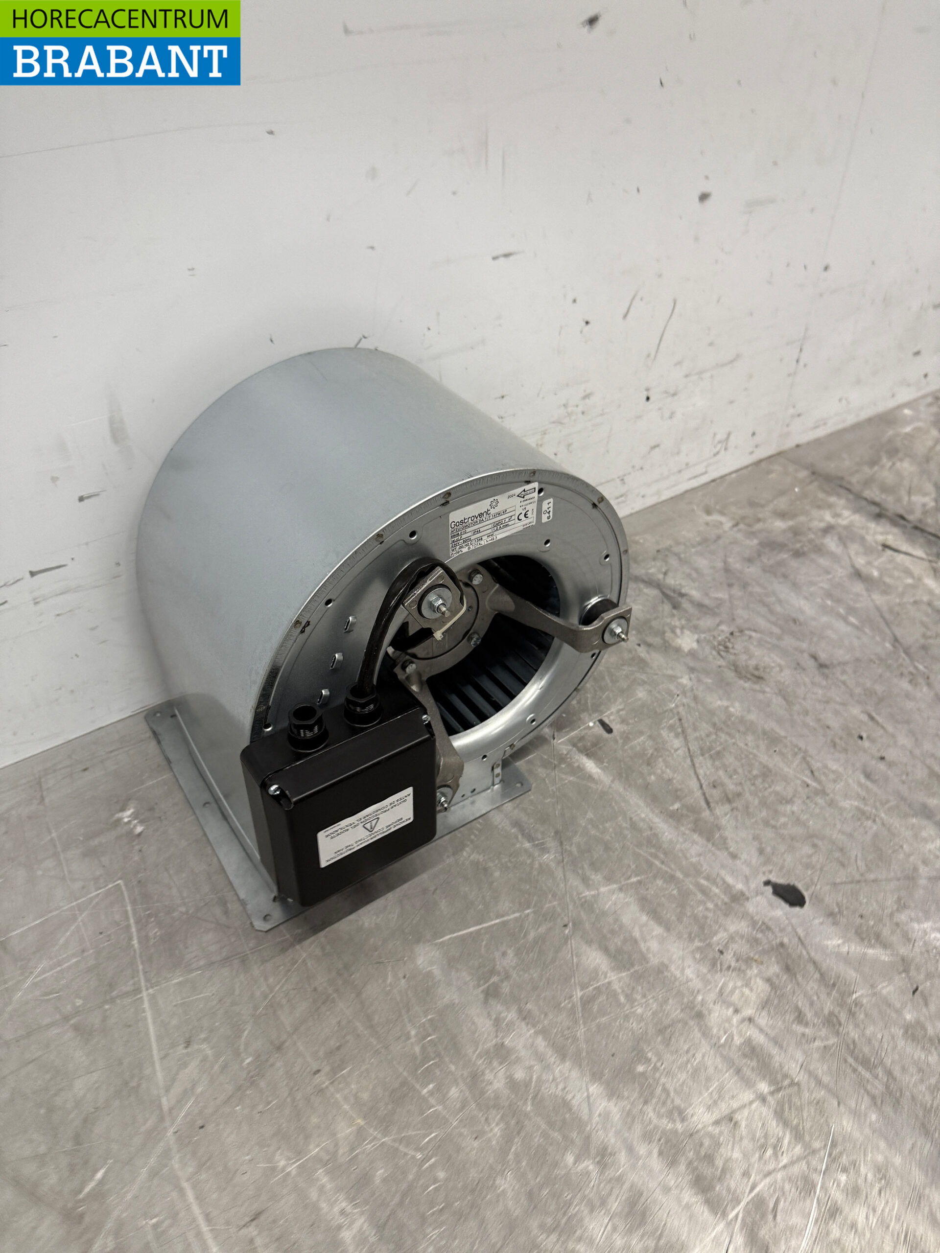 Gastrovent Afzuigmotor Slakkenhuis 1000 m3 230V Horeca - Afbeelding 3