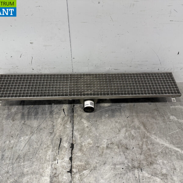 Combisteel RVS Vloerput 114,4 x 20 x 14 cm Horeca