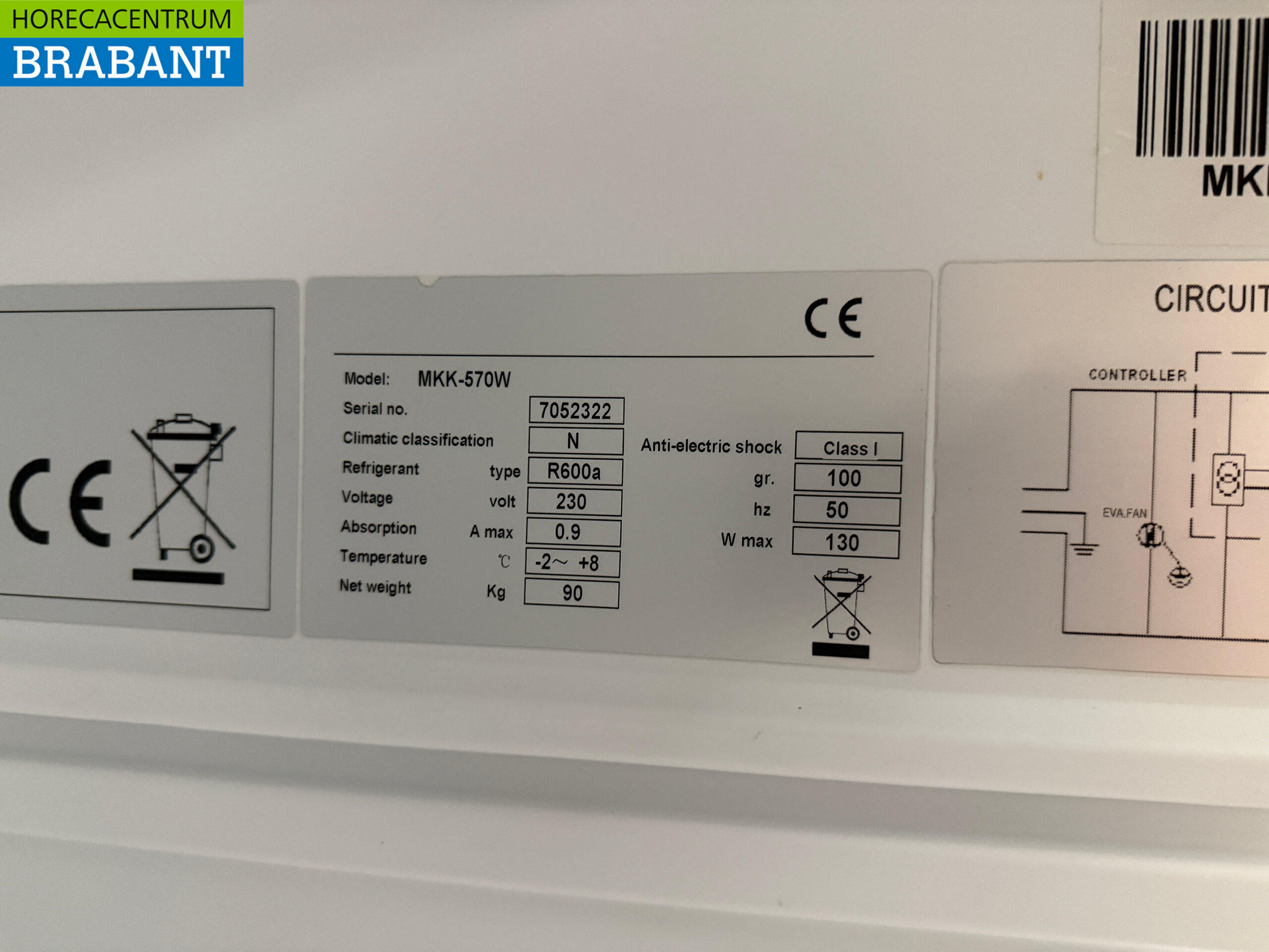 Maxxfrost Koelkast koeling 476 liter 230V Horeca - Afbeelding 5
