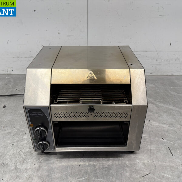 Combisteel RVS Doorloop toaster Broodrooster Conveyor oven 230V Horeca