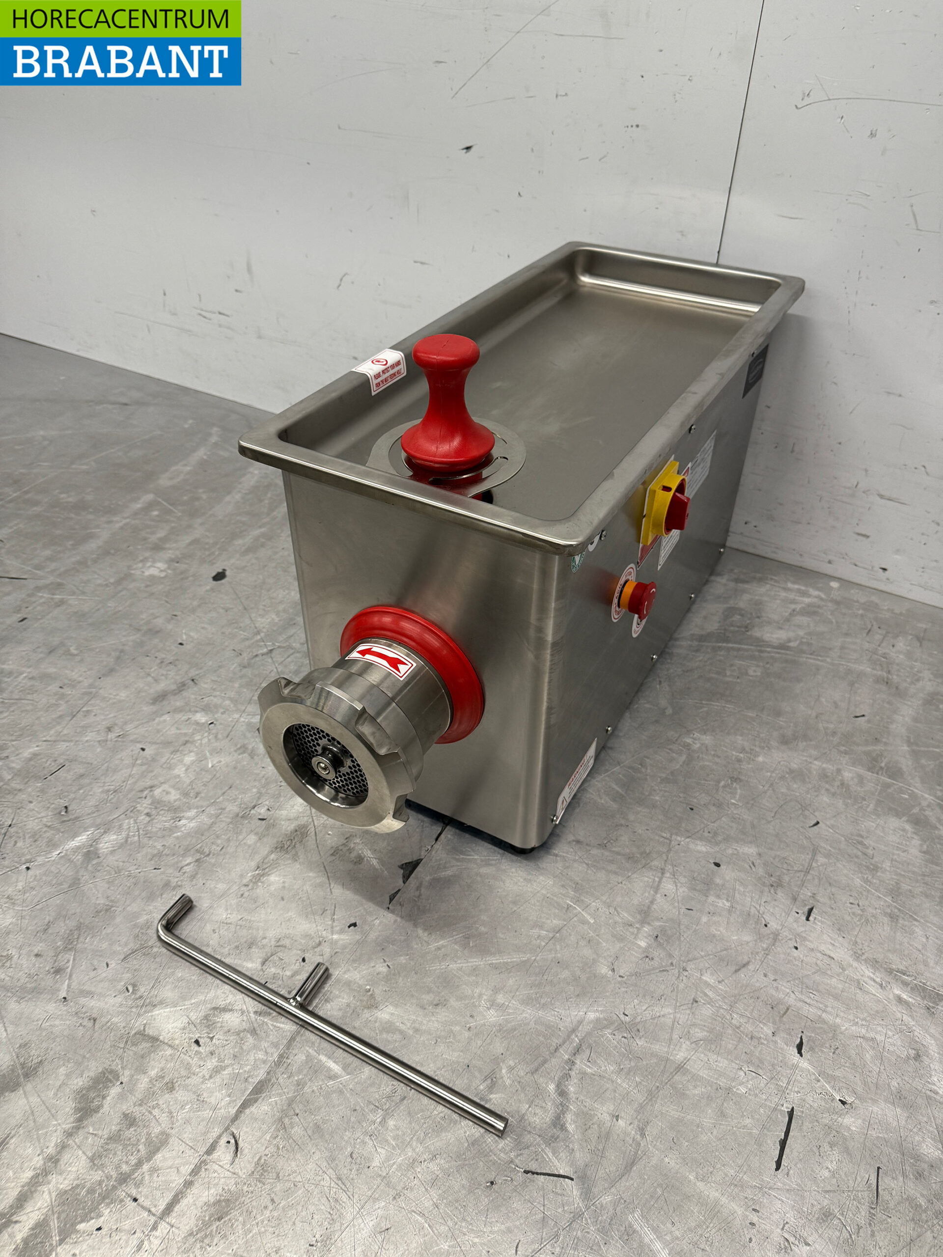 RVS Combisteel Gehaktmolen 750 kg per uur 230V Horeca - Afbeelding 2