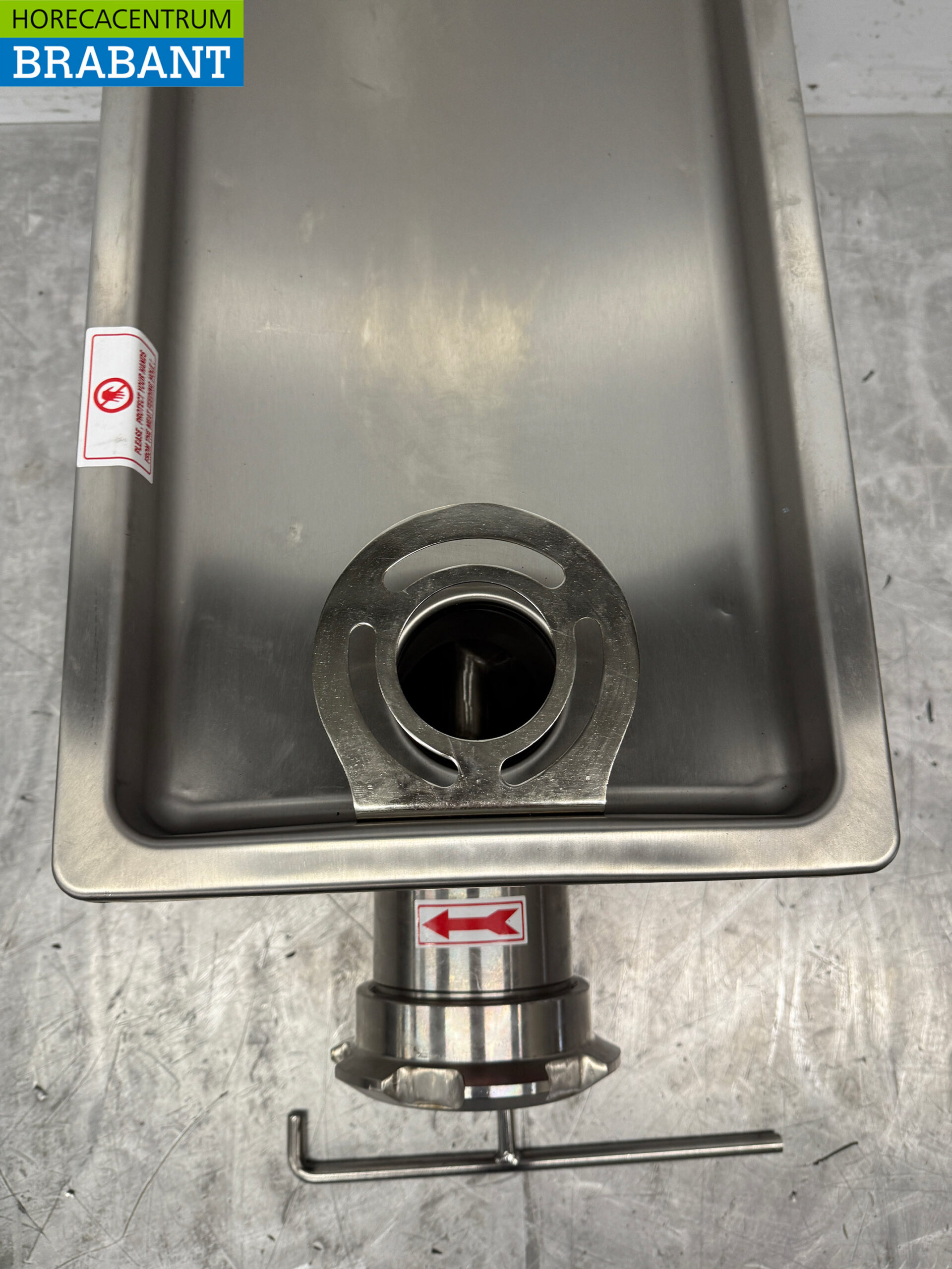 RVS Combisteel Gehaktmolen 750 kg per uur 230V Horeca - Afbeelding 4