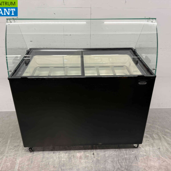 Verrijdbare Combisteel Java Schepijsvitrine 8 bakken 230V Horeca