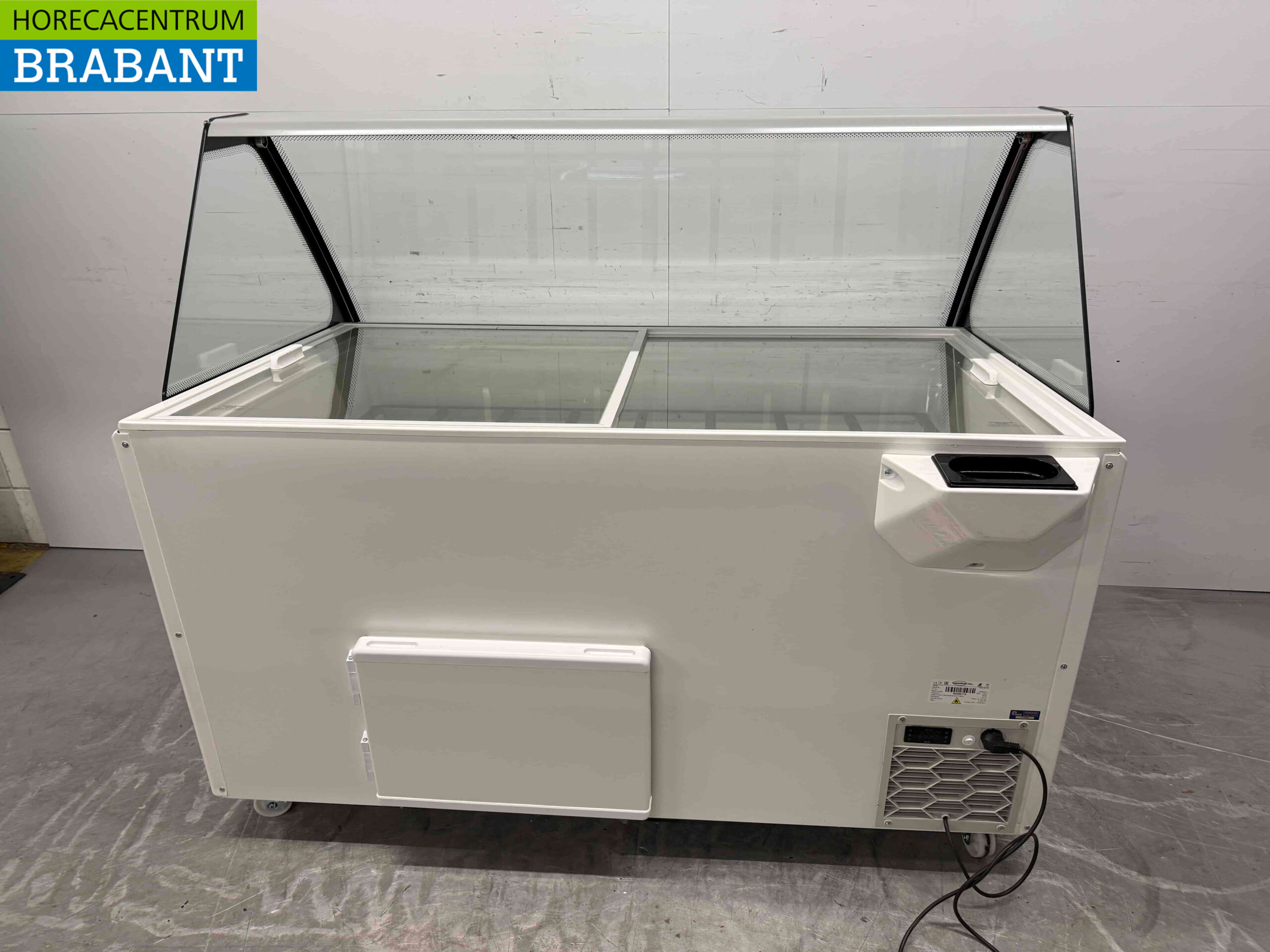 Verrijdbare Combisteel Hawai Schepijsvitrine 16 bakken 230V Horeca - Afbeelding 5
