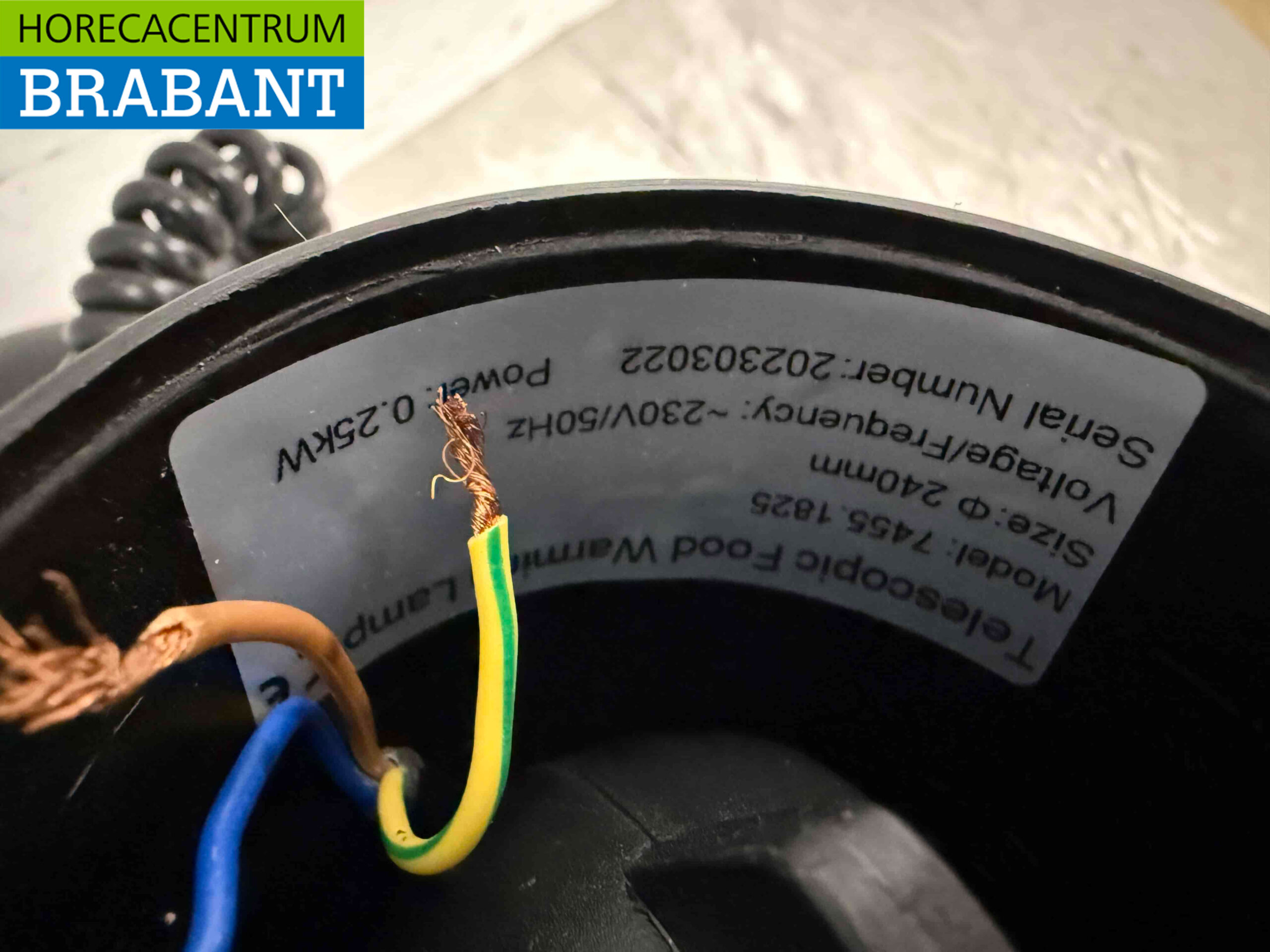 Combisteel Warmtelamp Warmhoudlamp 250 watt 230V Horeca - Afbeelding 3