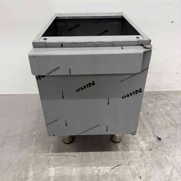 RVS Onderstel met klapdeur 40 cm Horeca