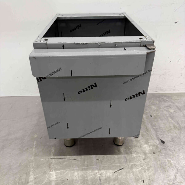 RVS Onderstel met klapdeur 40 cm Horeca