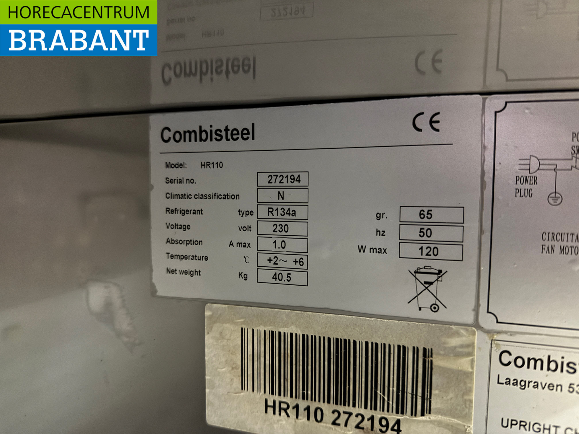 RVS Combisteel Koeling Koelkast 230V Horeca - Afbeelding 5