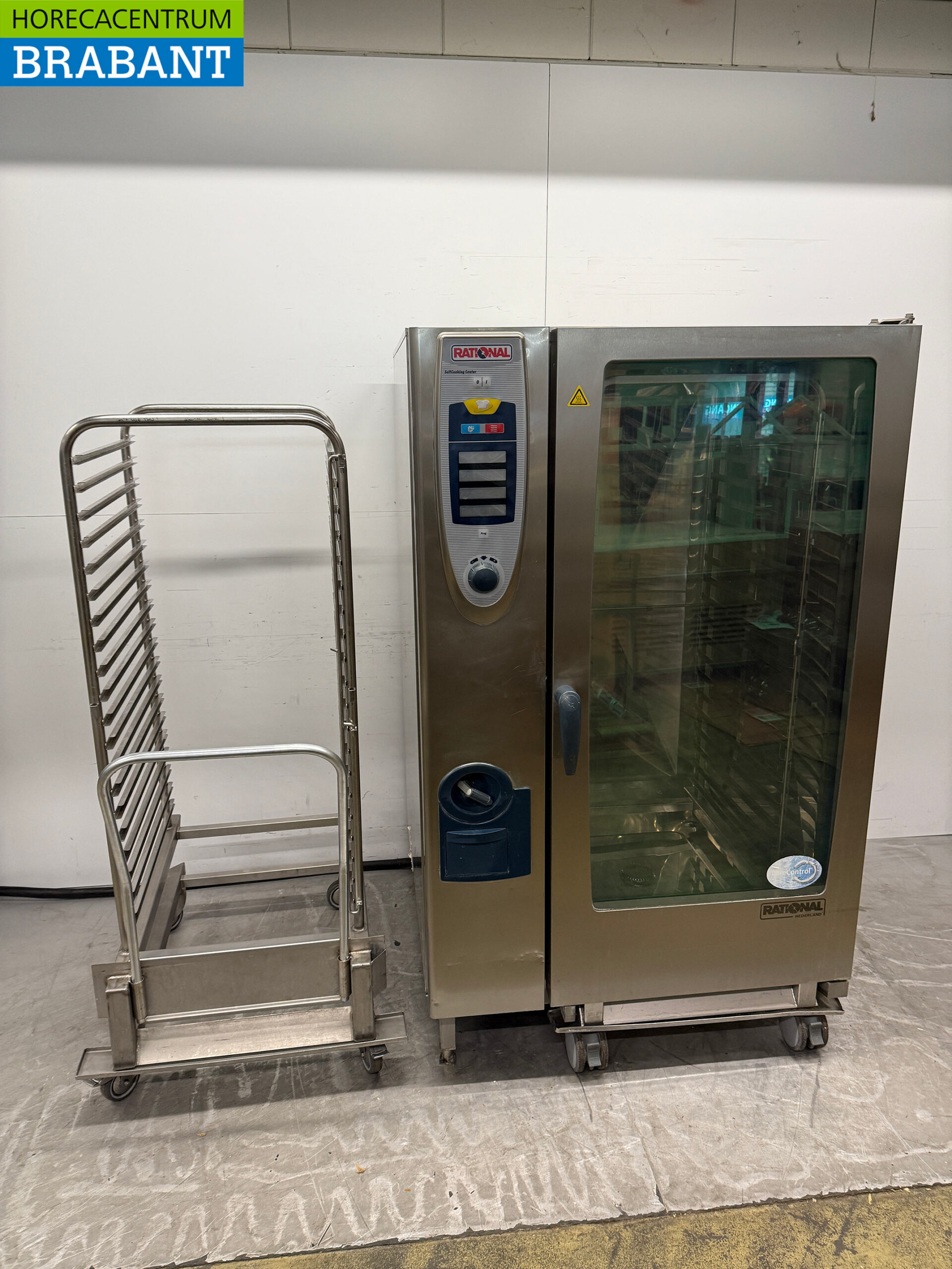 RVS Rational SCC 202 SelfCookingCenter 40 x 1/1 GN 400V Horeca