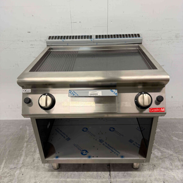 RVS Gastro M Bakplaat 80 cm Gas Horeca