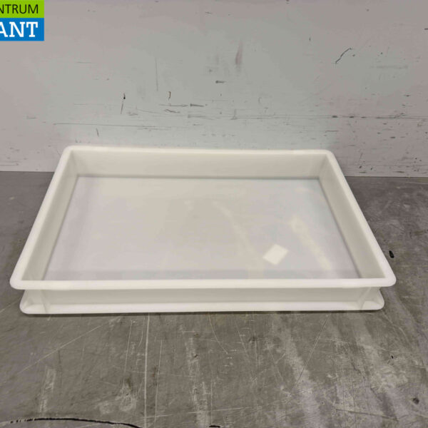 Stabelbare deegkrat 60 x 40 x 7,5 cm Horeca