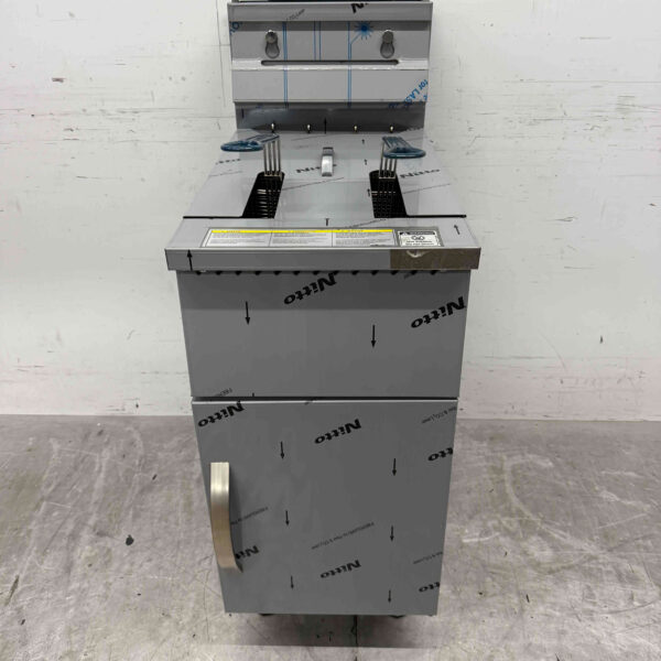 RVS Friteuse frituur 21 liter GAS Horeca