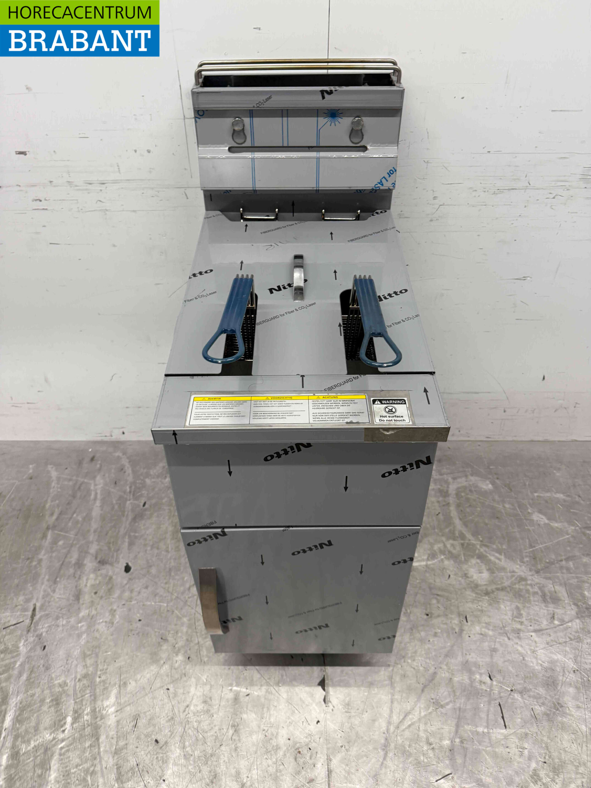 RVS Friteuse frituur 21 liter GAS Horeca - Afbeelding 2