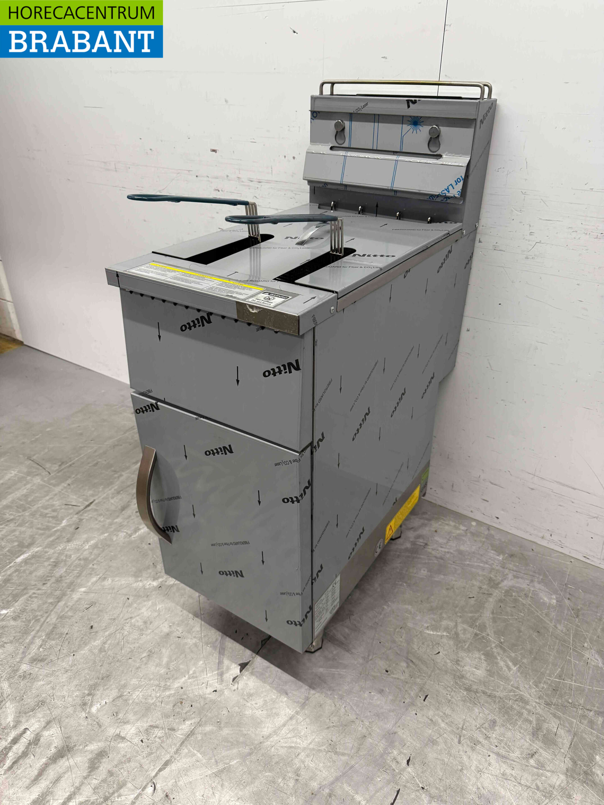 RVS Friteuse frituur 21 liter GAS Horeca - Afbeelding 4