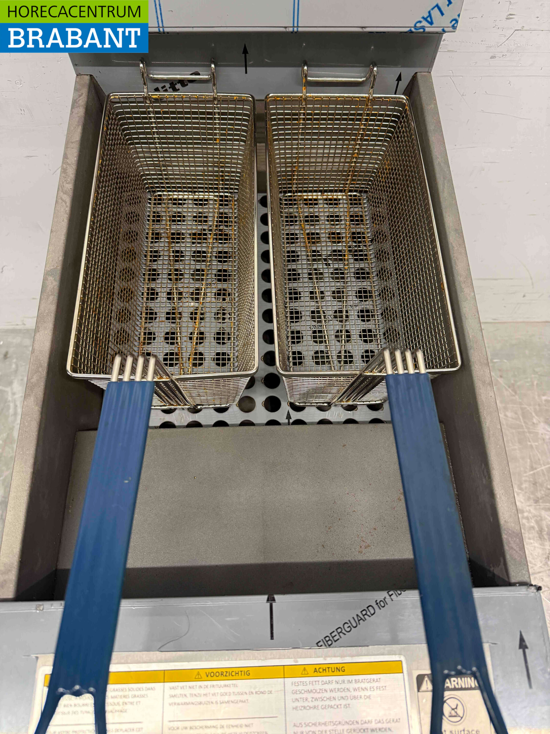 RVS Friteuse frituur 21 liter GAS Horeca - Afbeelding 5